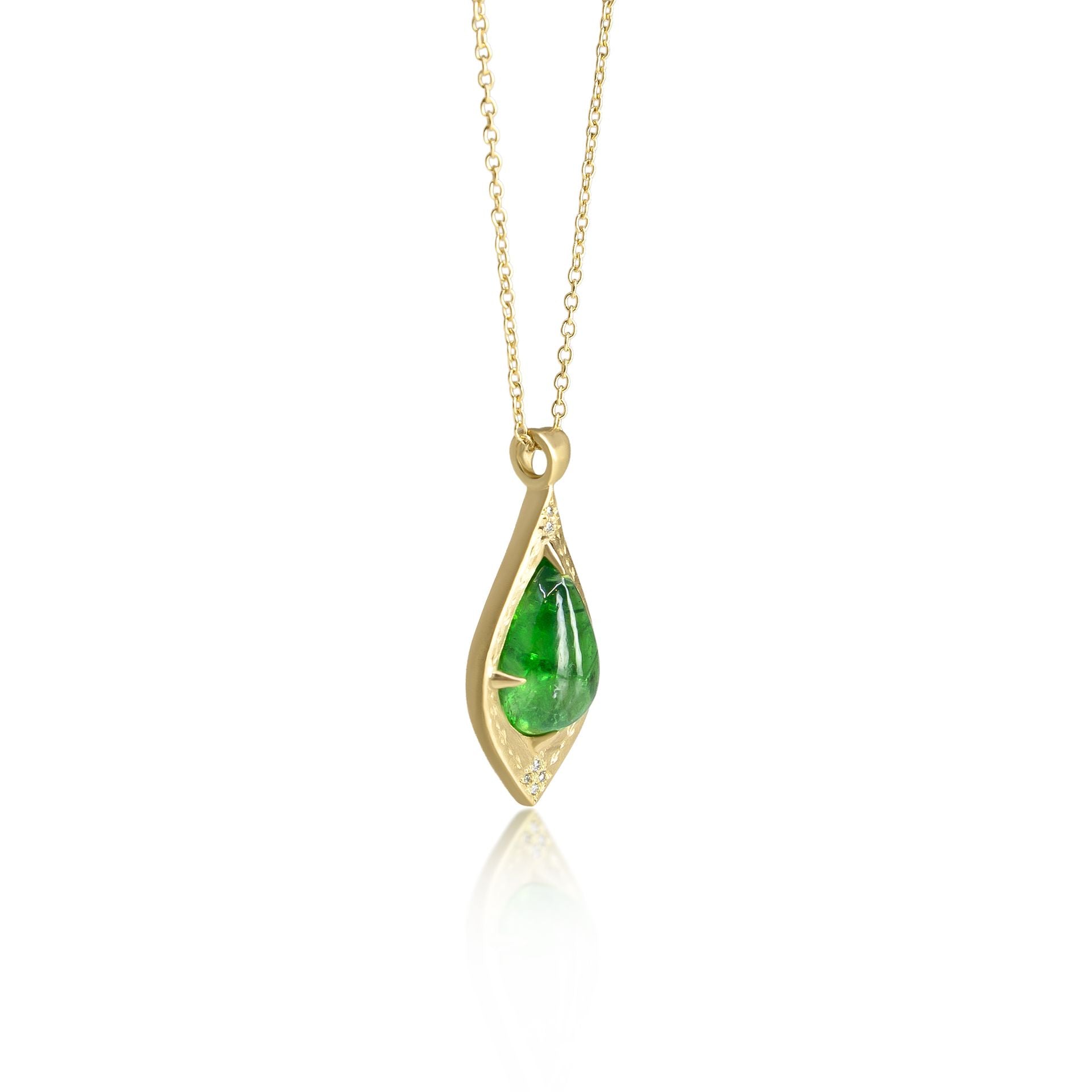 Tsavorite Summer Night Pendant