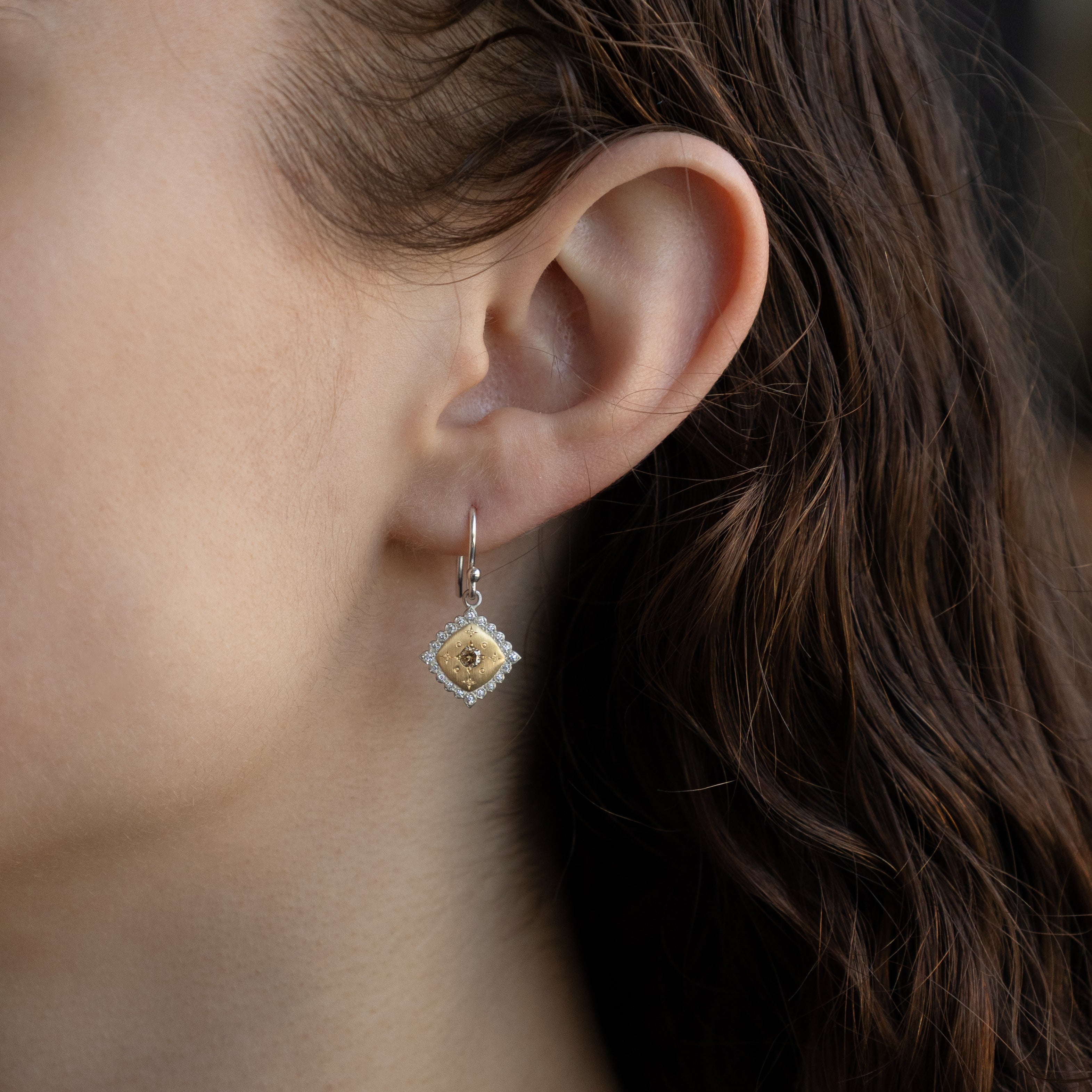 Golden Embers Earrings