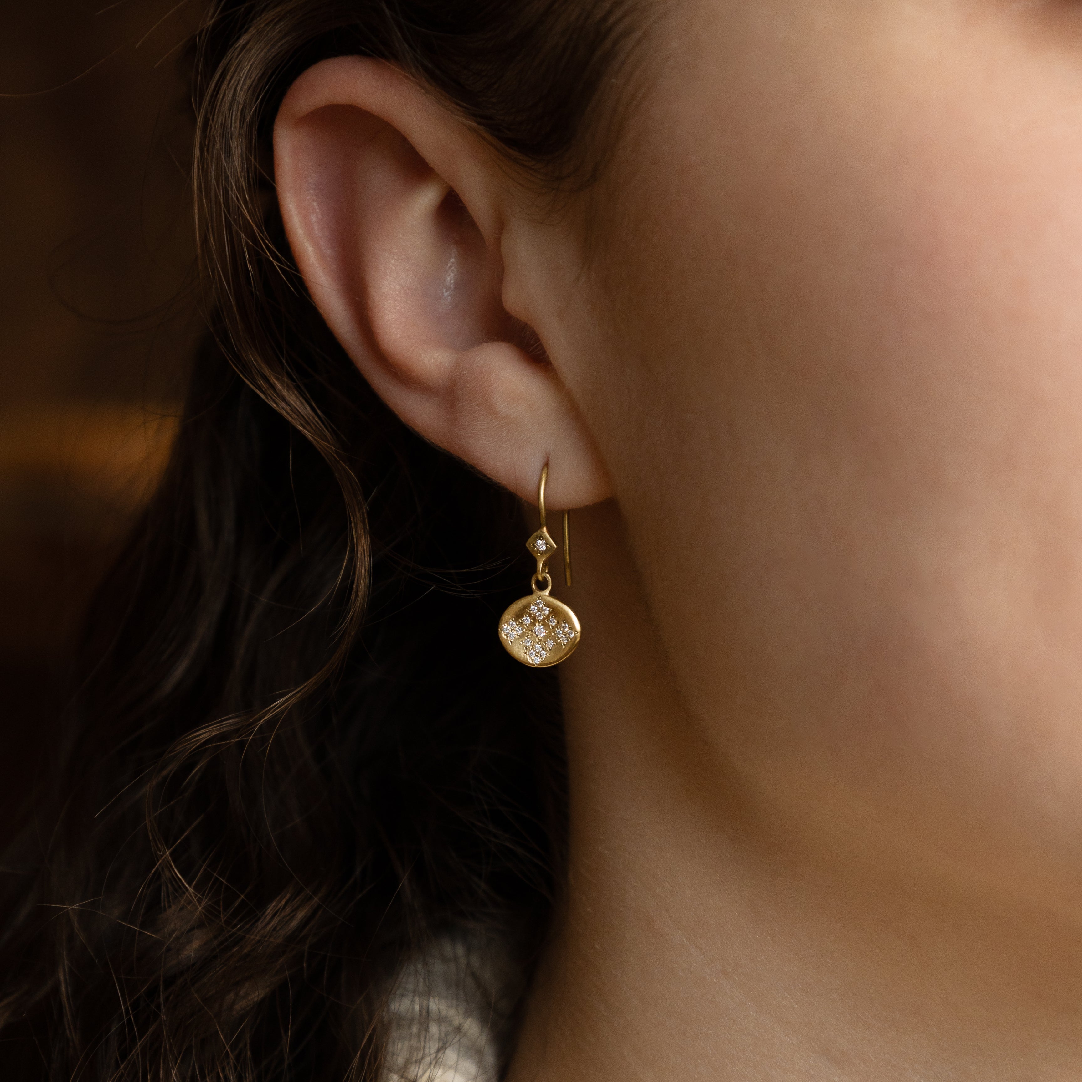 Moon & Stars Charm Earrings