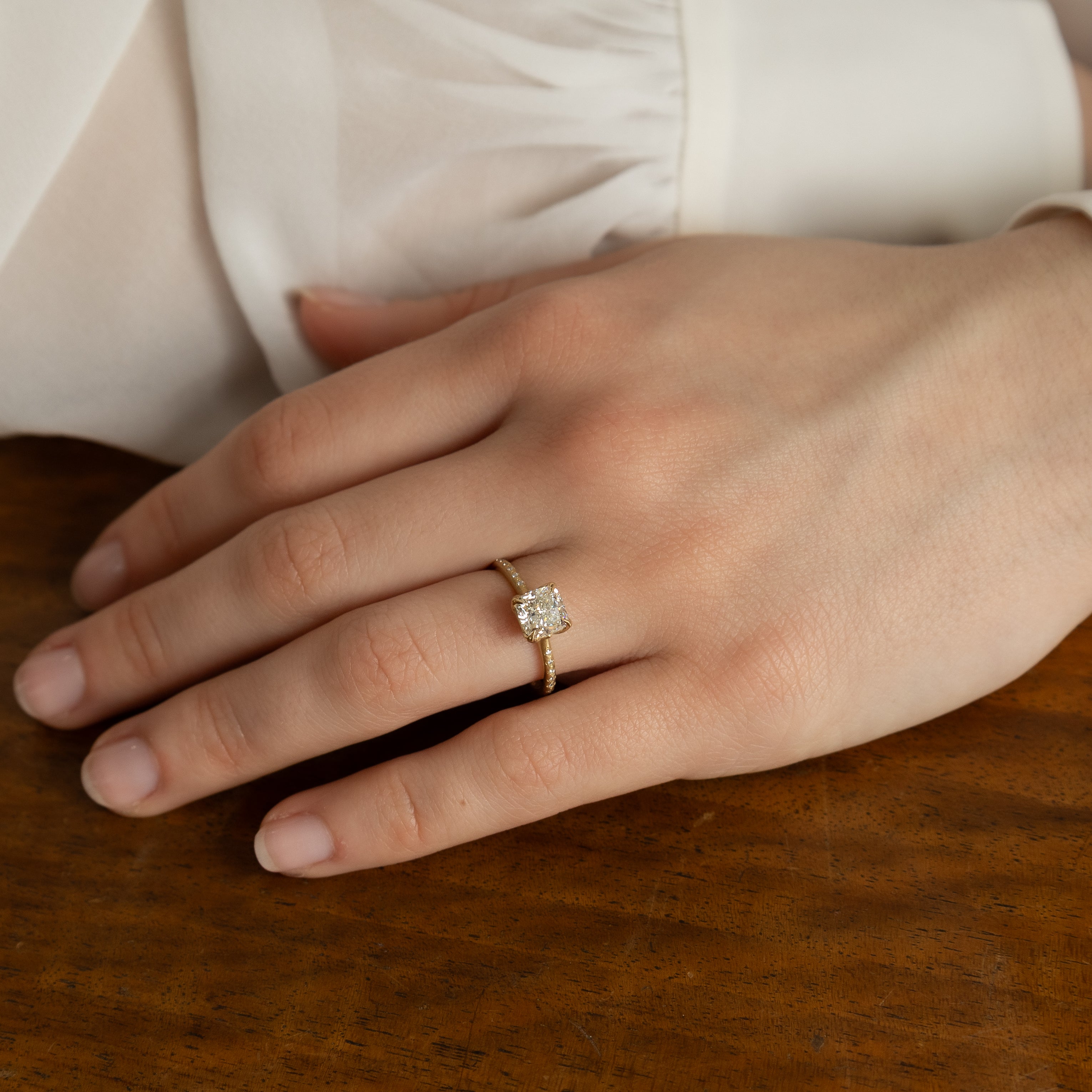 Cushion Rosehip Ring - 1.61ct