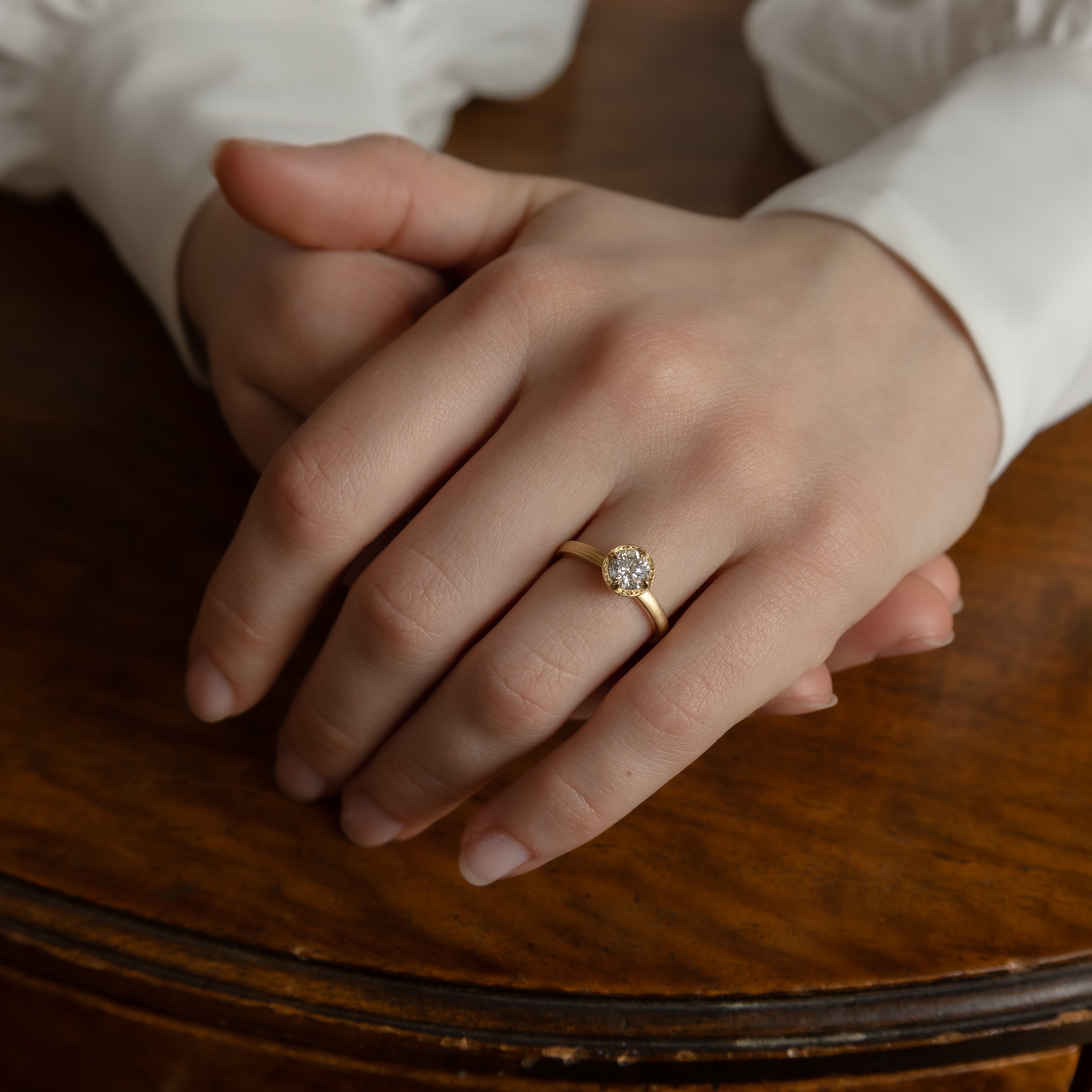 Round Stackable Ring - .71ct