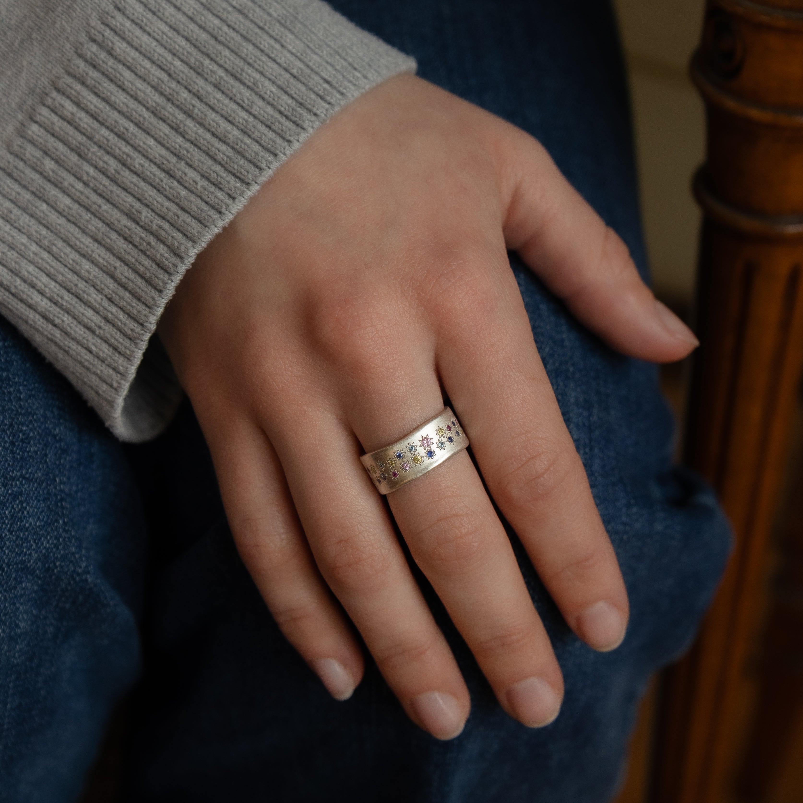Organic Double Line Cigar Band