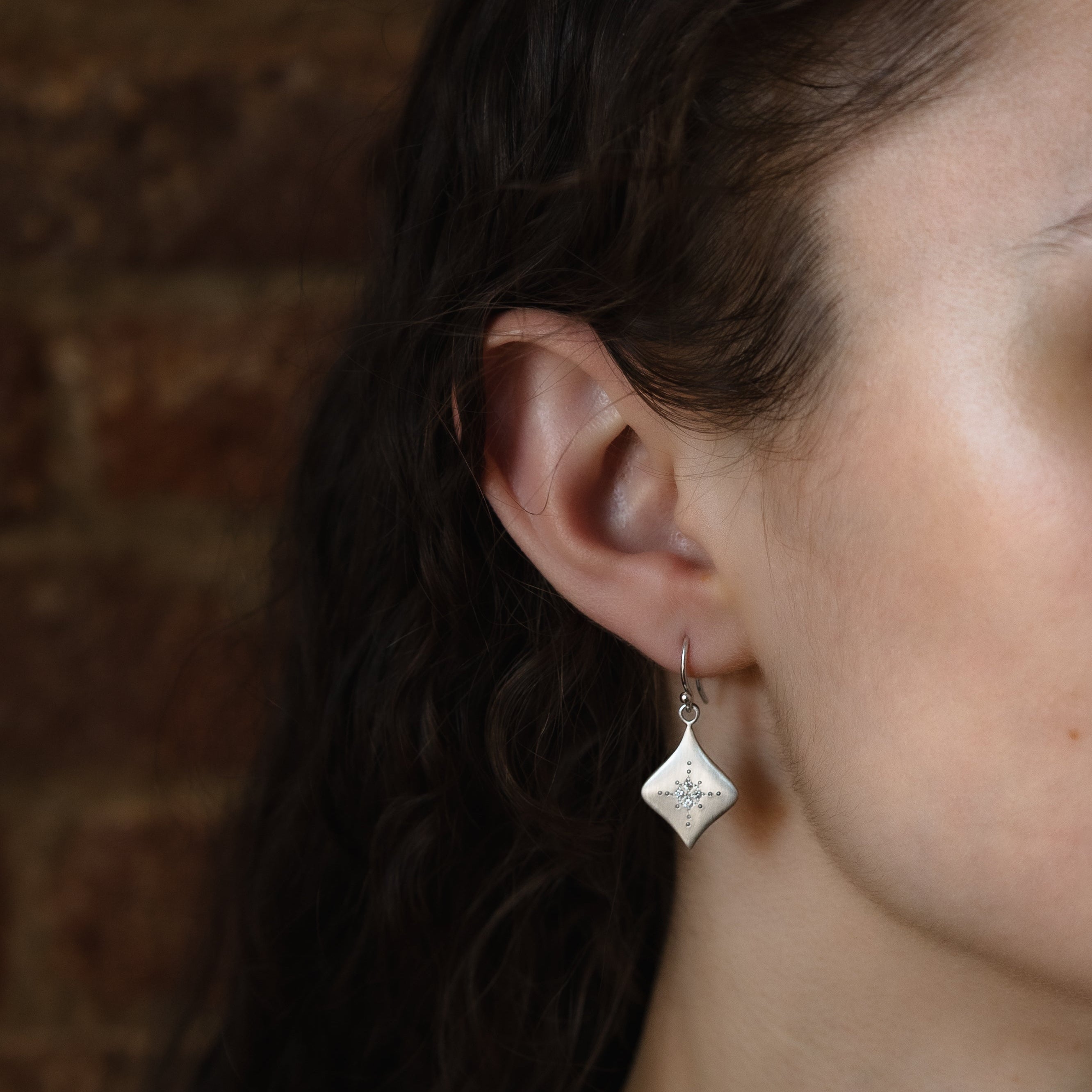 Silver Nights Earrings