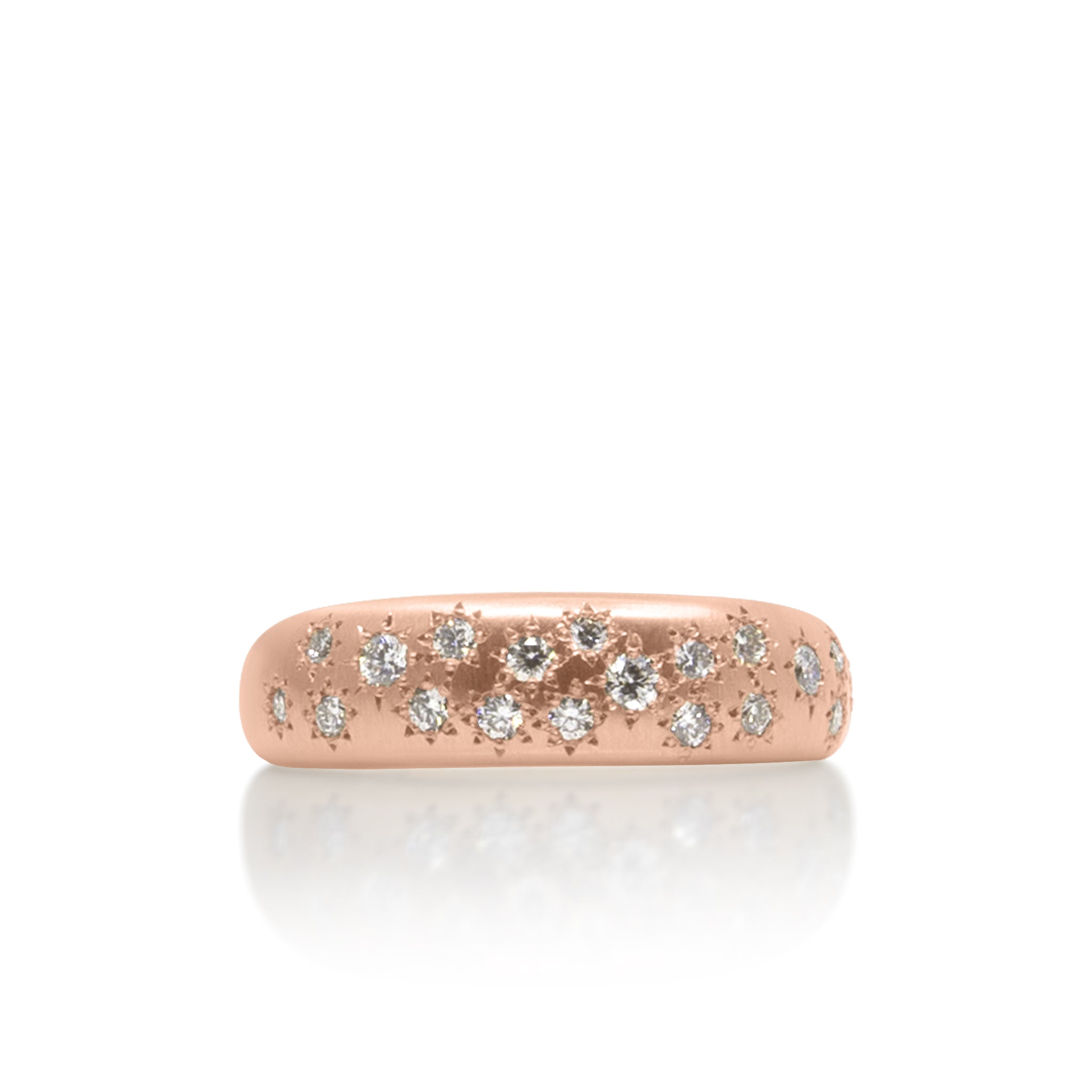 Tapered Multi-Stone Band