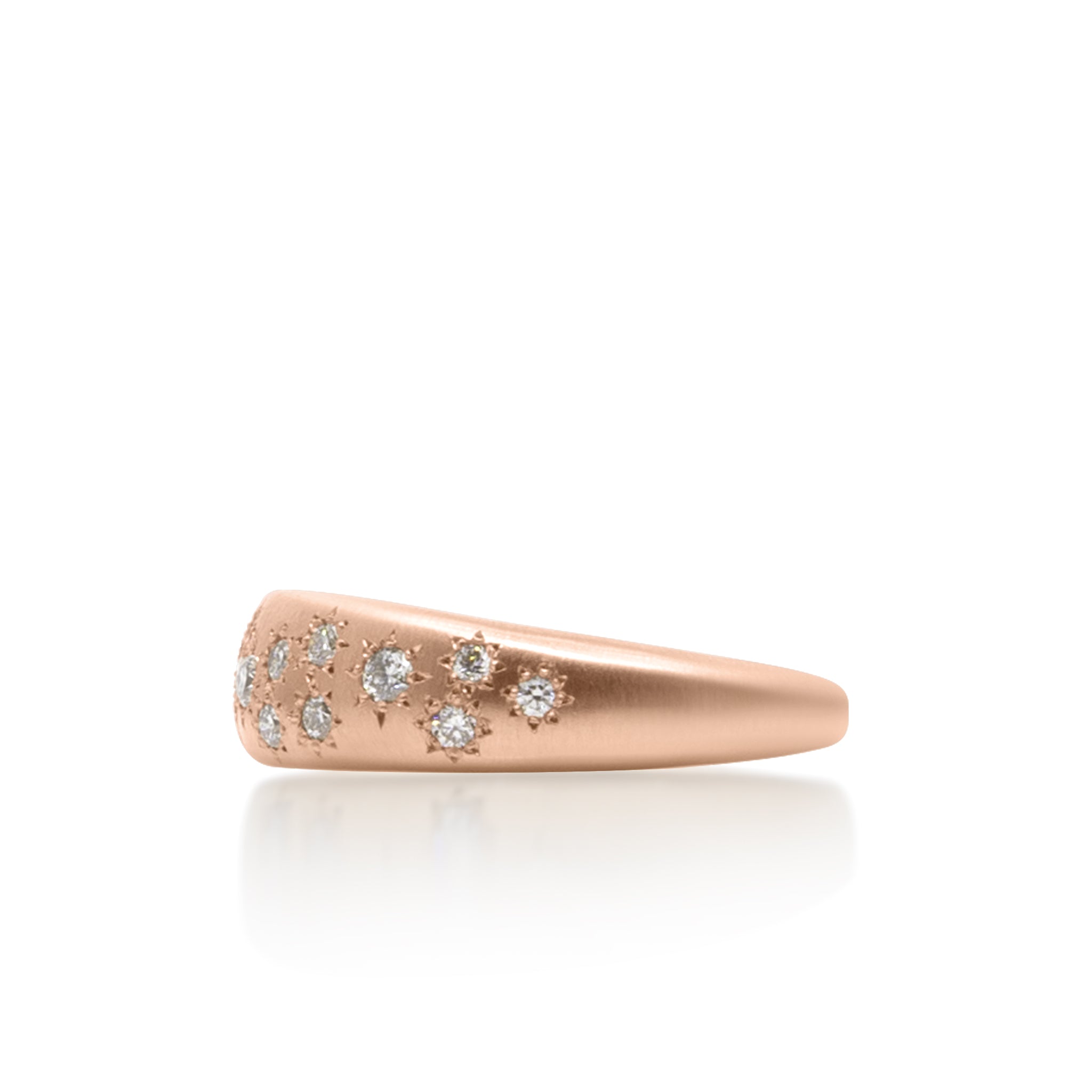 Tapered Multi-Stone Band