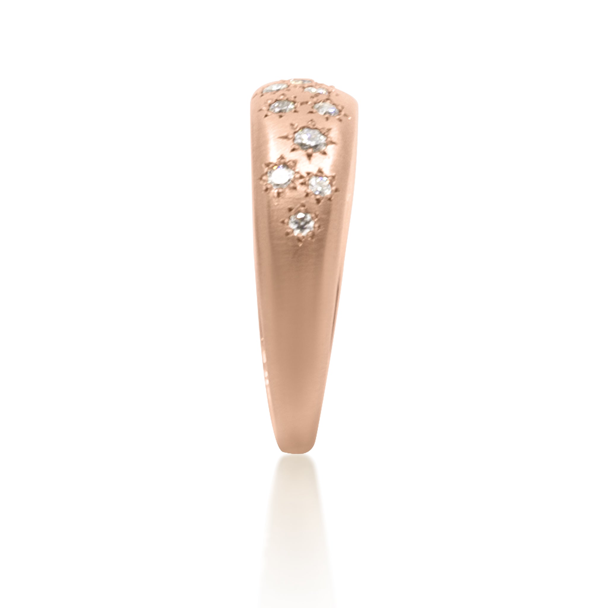 Tapered Multi-Stone Band