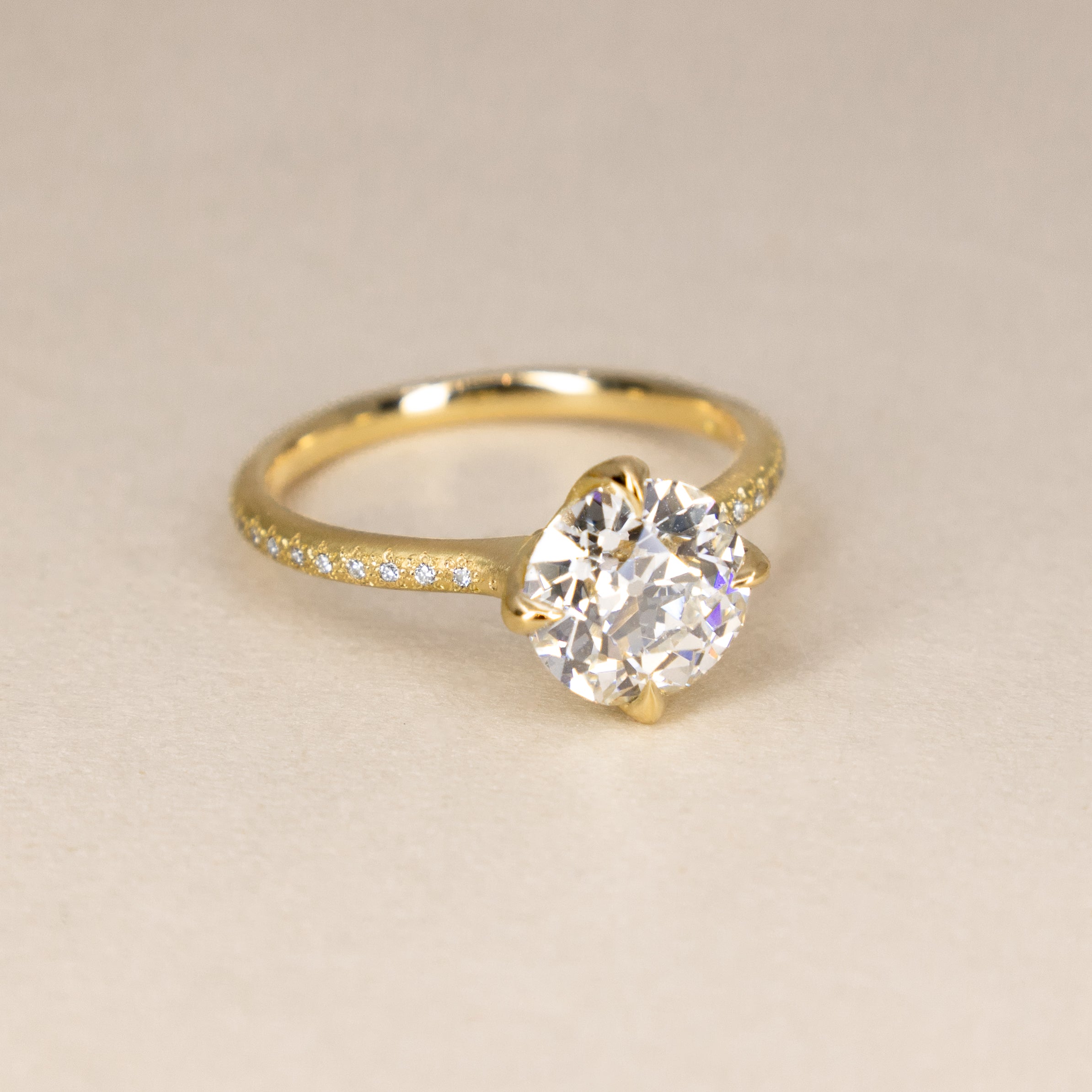 Old European Rosehip Ring - 1.97ct