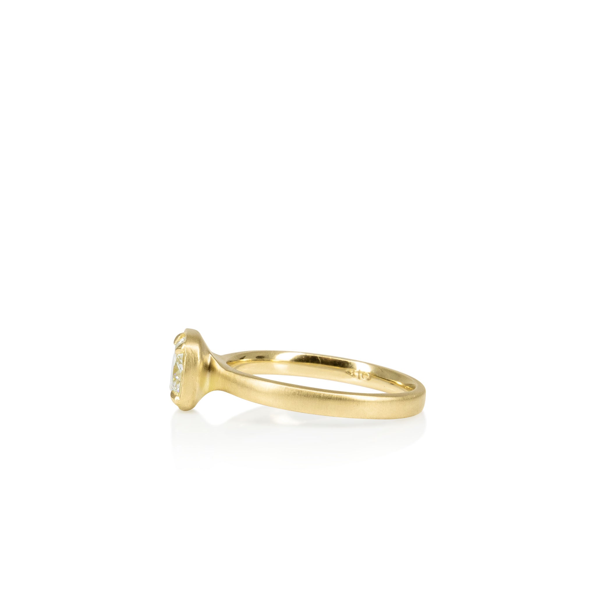 Cushion Diamond Stackable Ring - 1.02ct