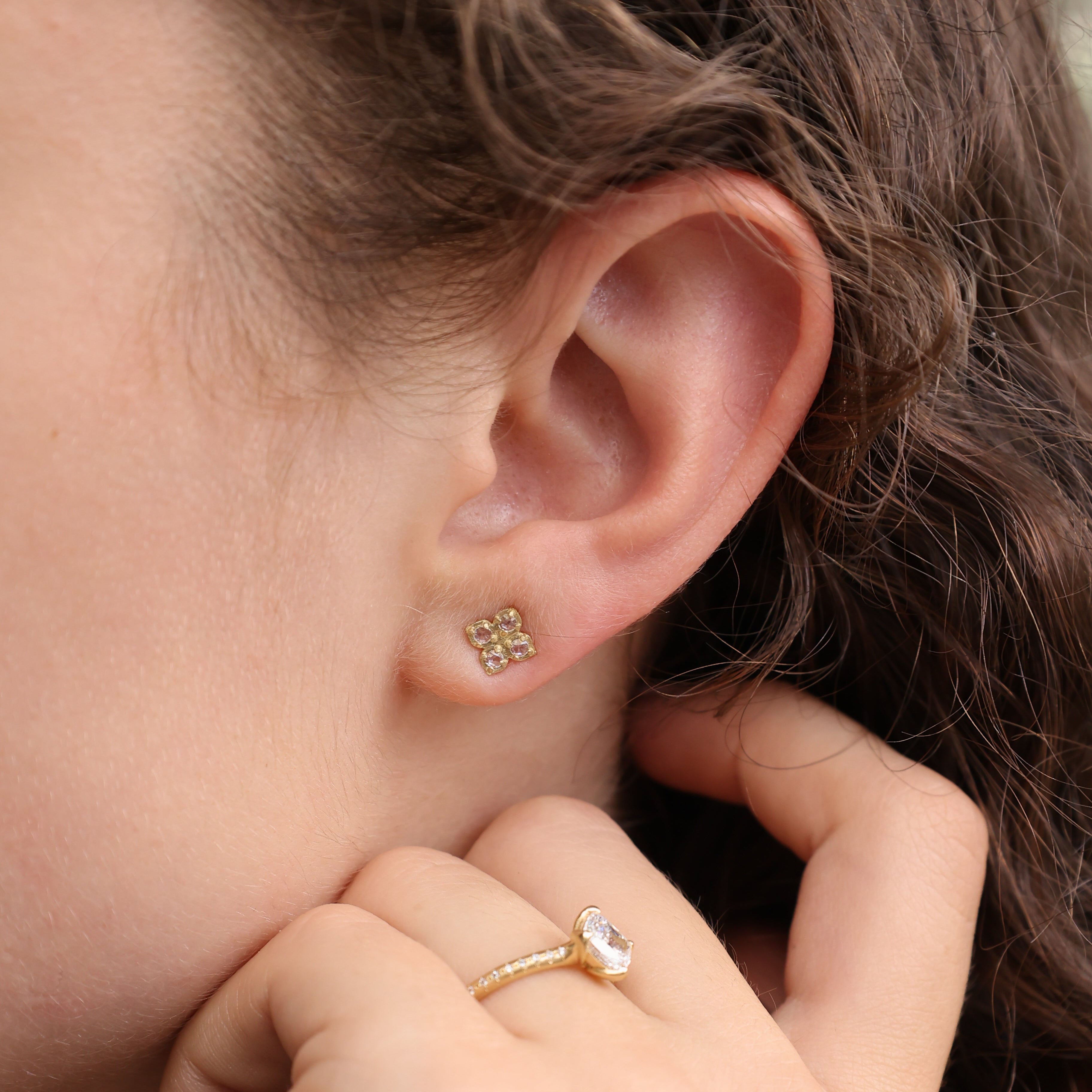 Floral Studs