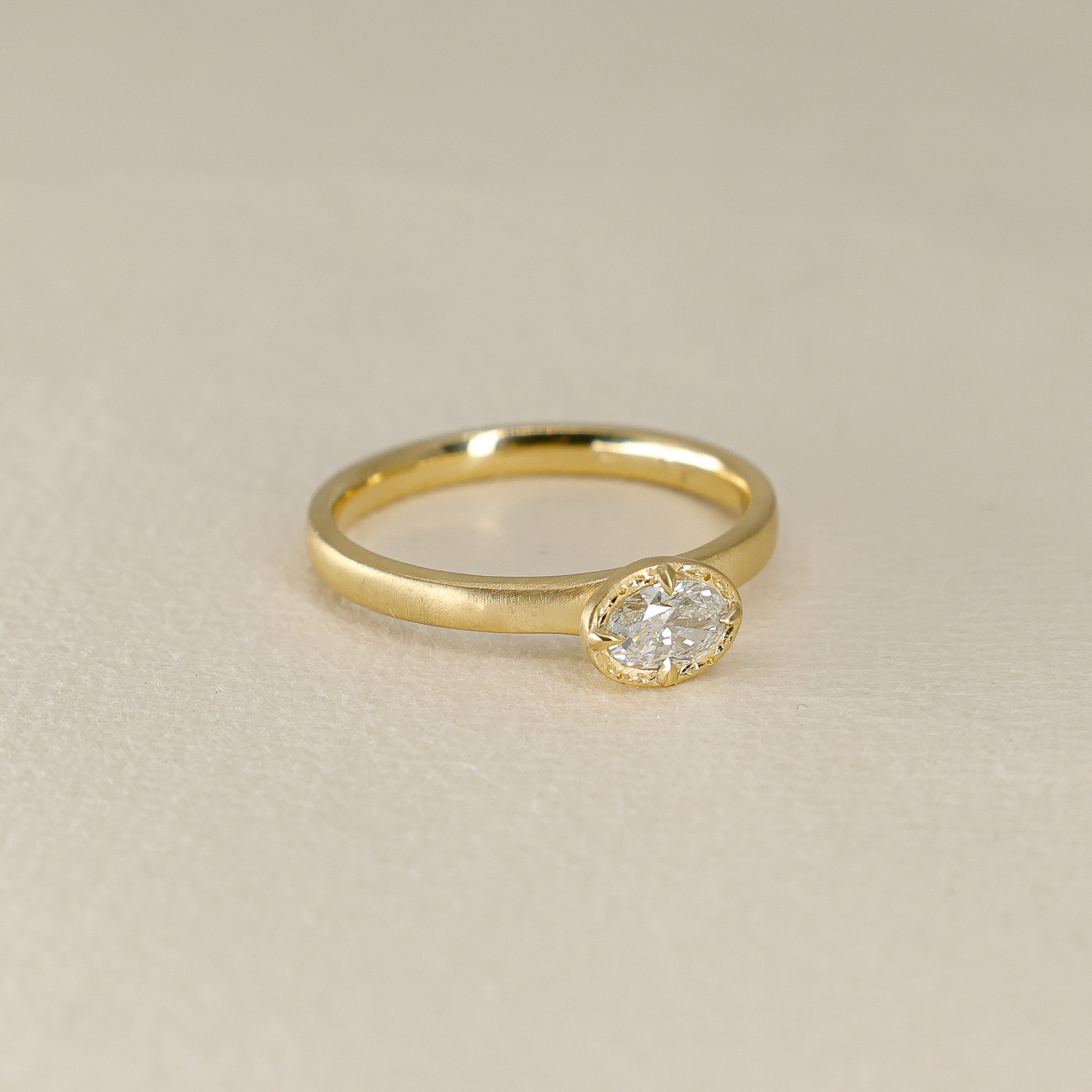 East West Stackable Ring