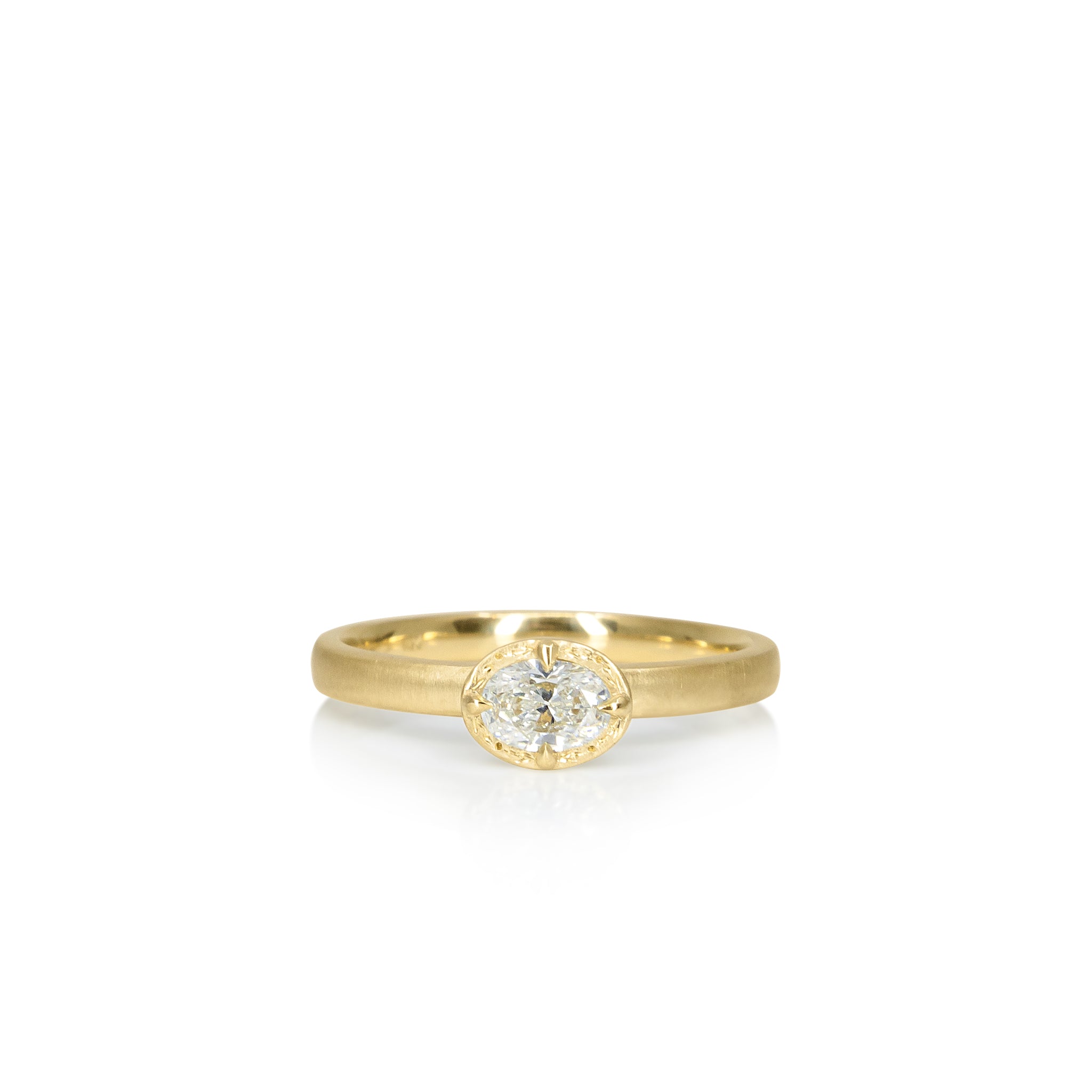 East West Stackable Ring