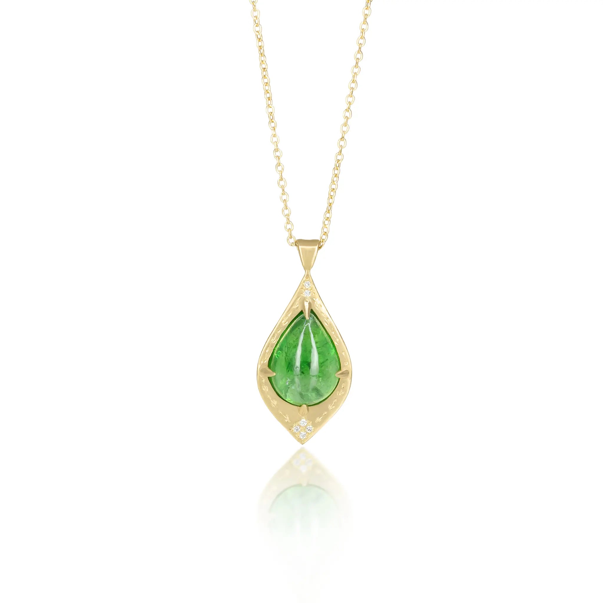 Tsavorite Summer Night Pendant