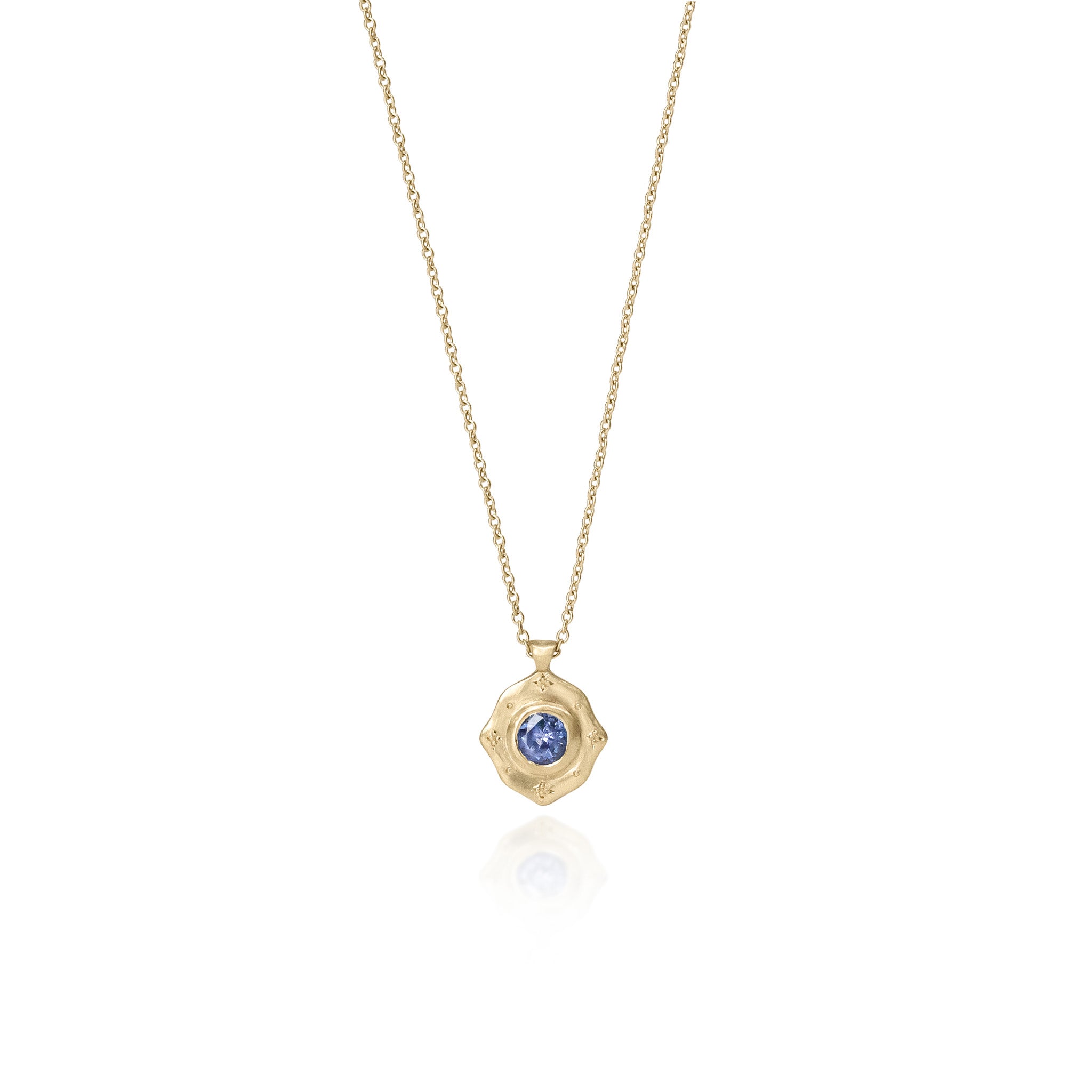 Drops of Happiness Charm in Blue Sapphire