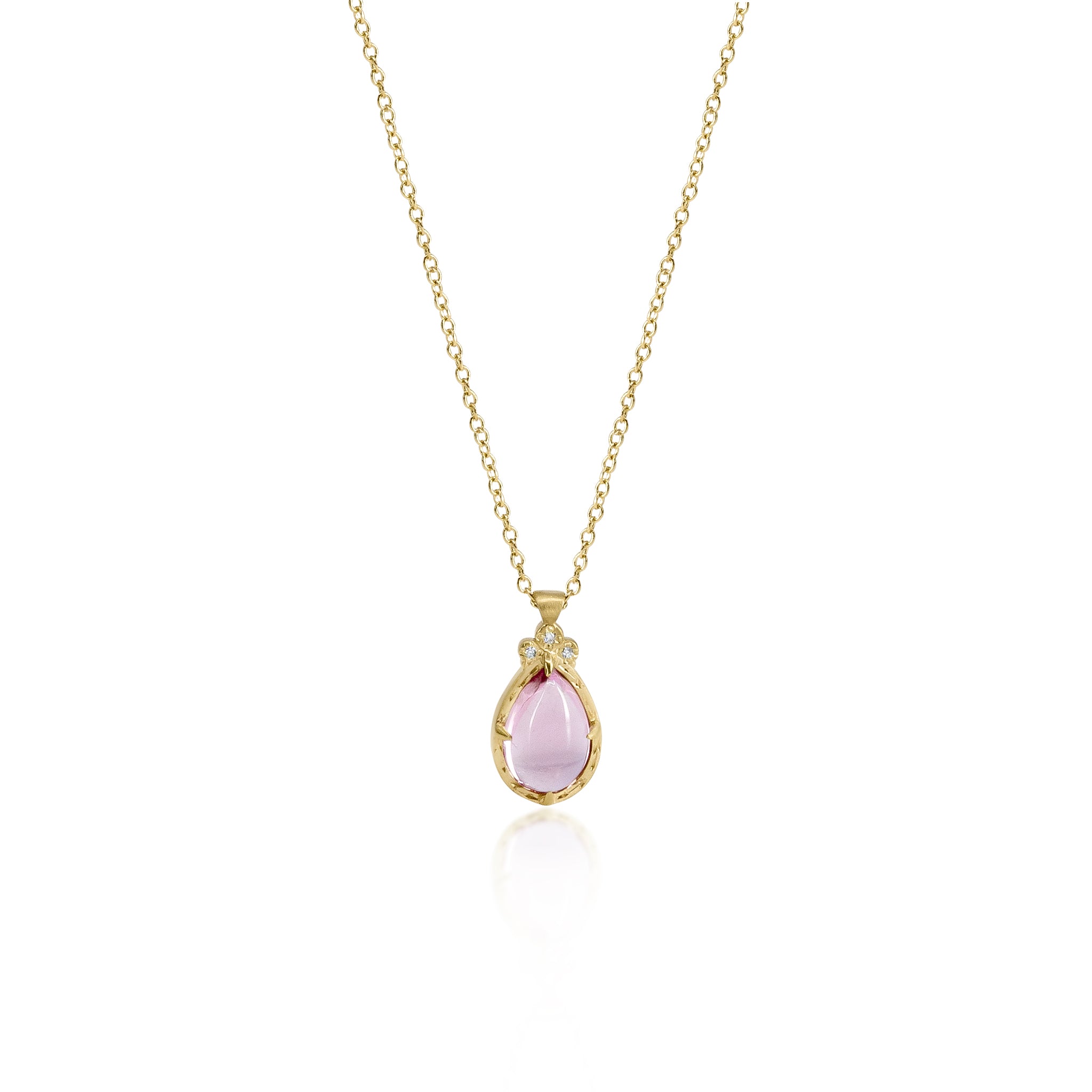 Pink Tourmaline Pendant