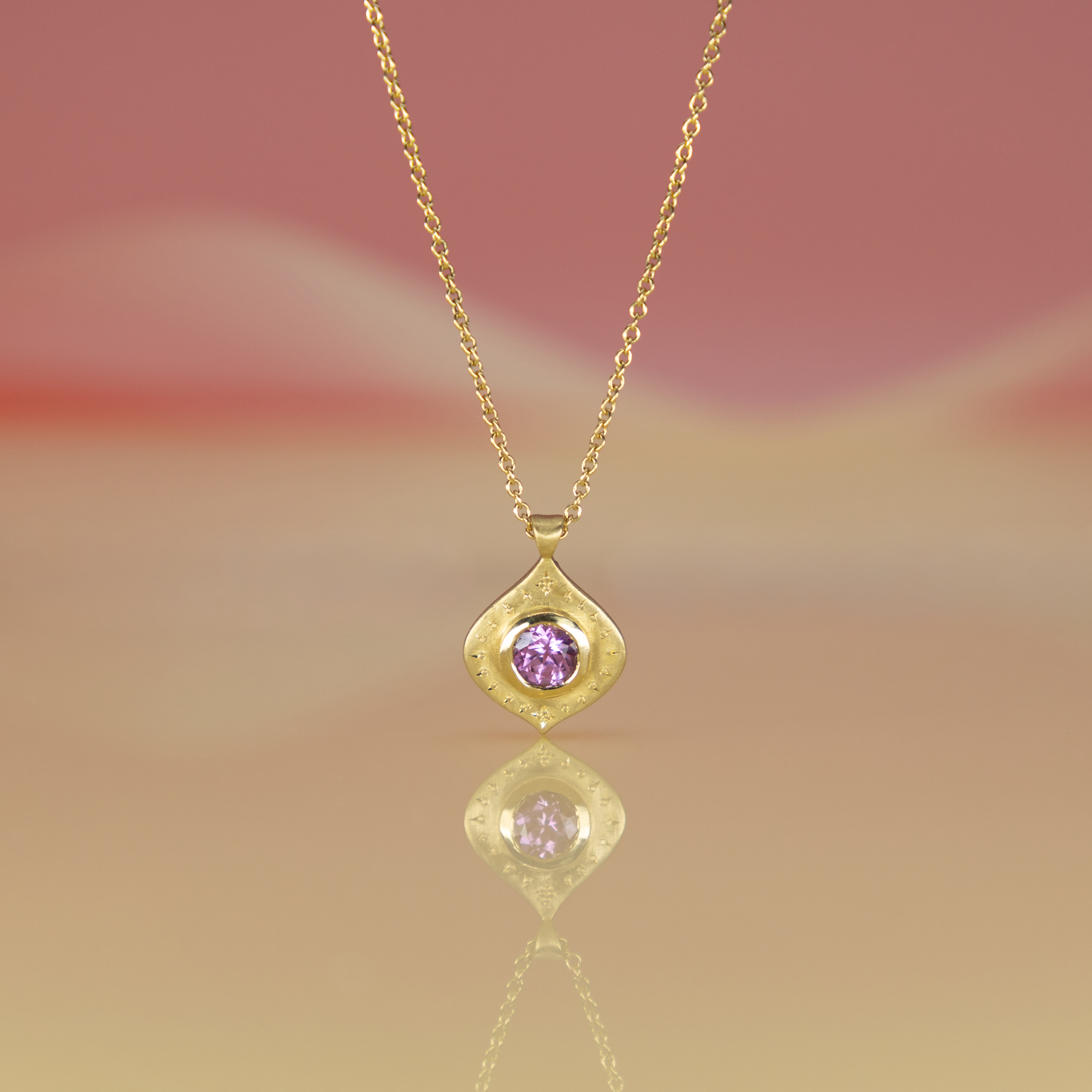 Brilliant Pink Sapphire Drops of Happiness