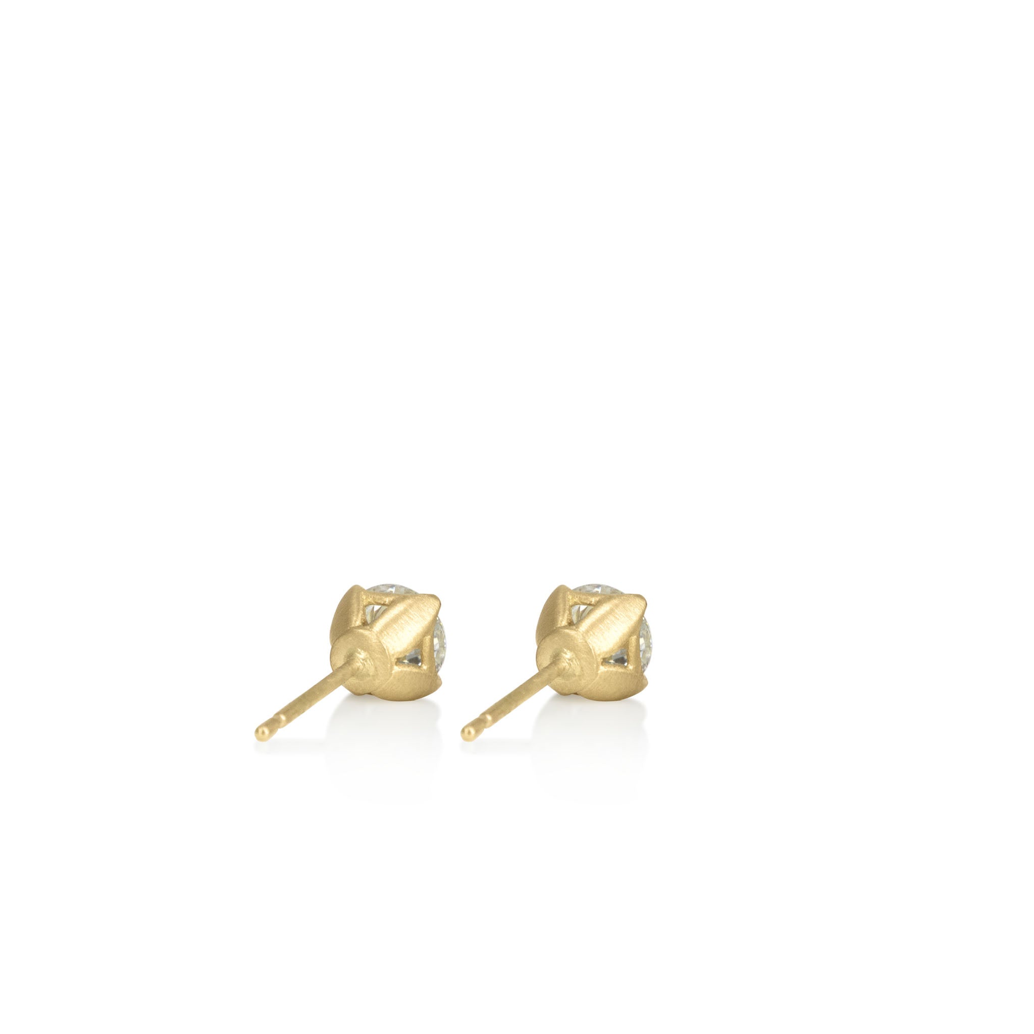 Round Rosebud Studs