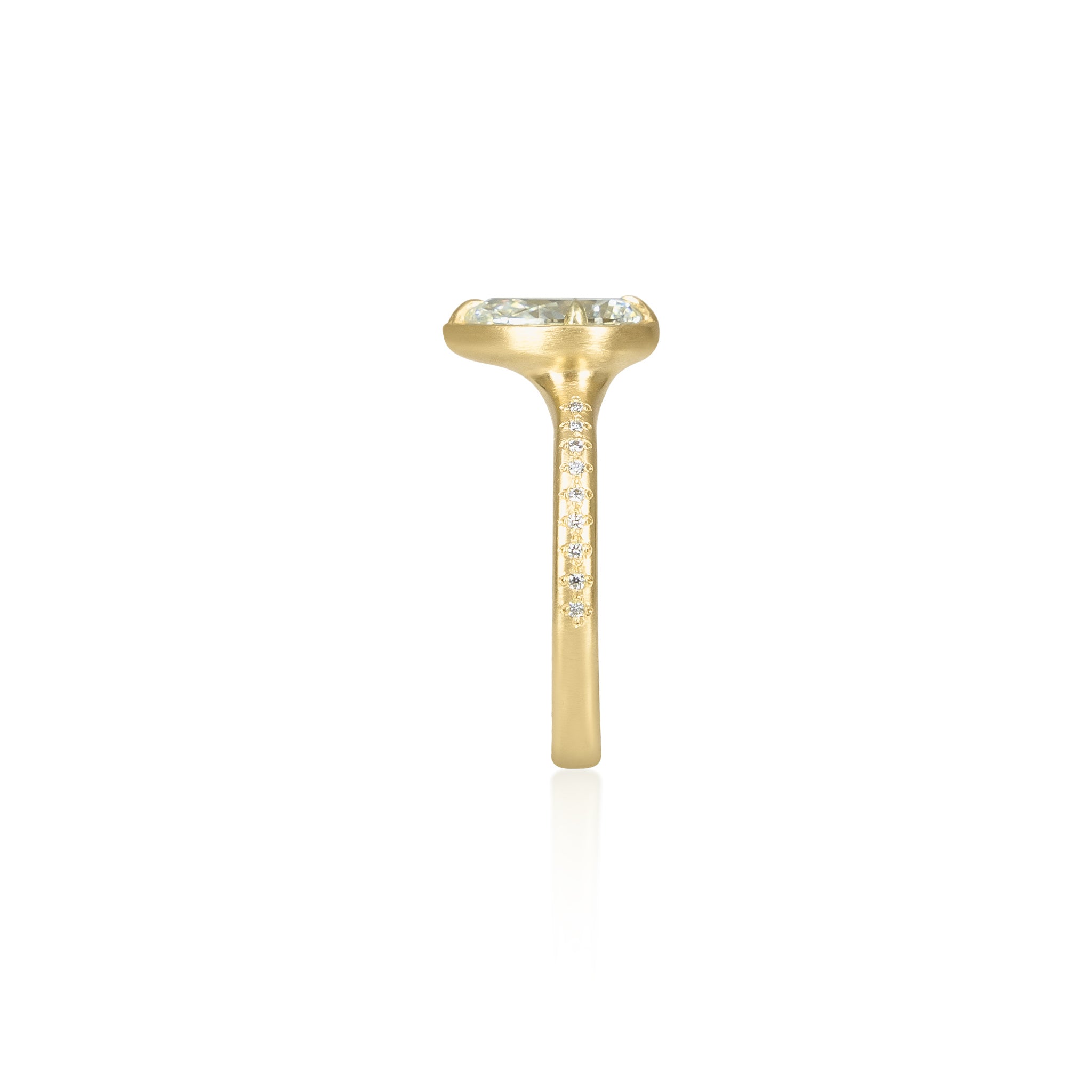 Pear Polaris Ring - 1.20ct