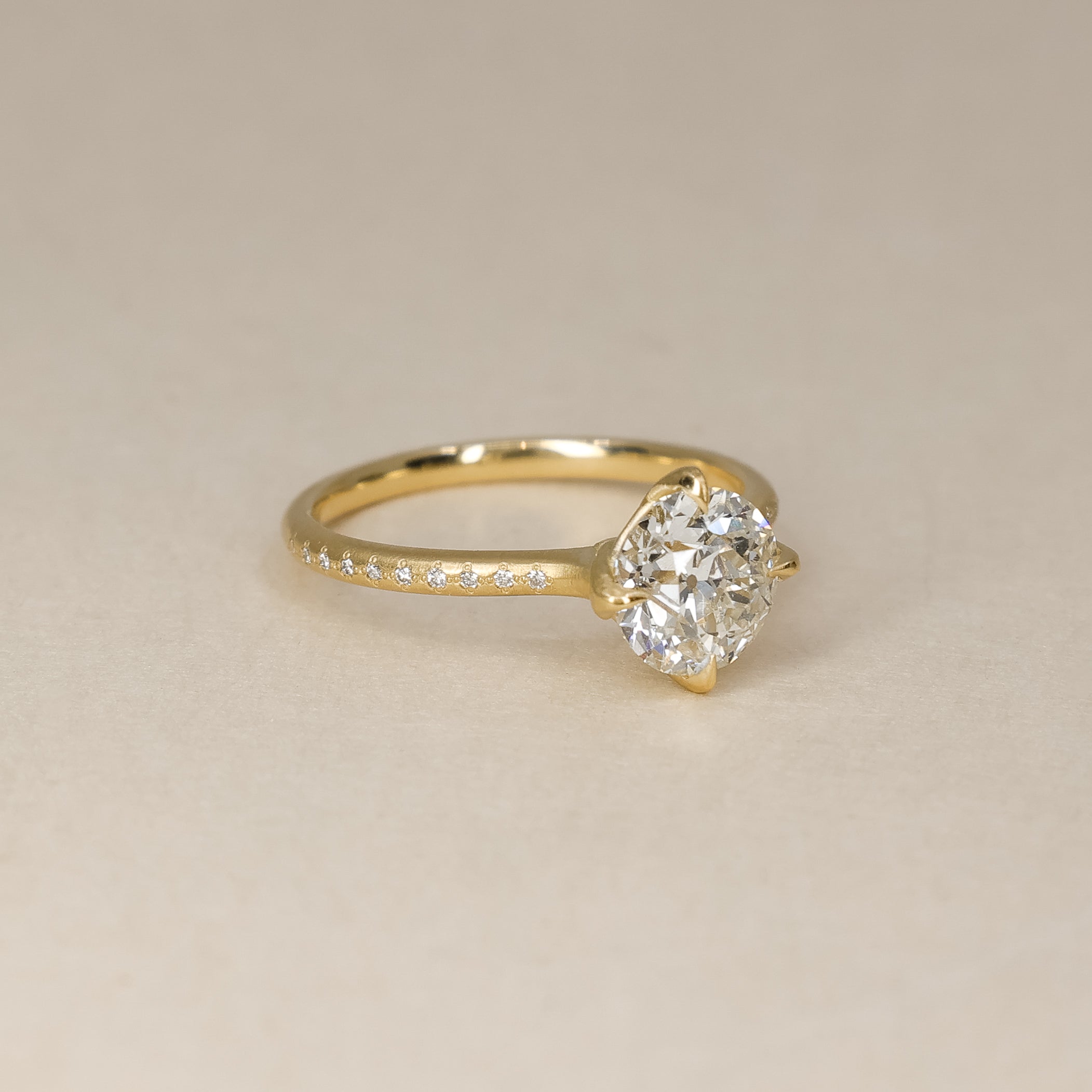 Old European Rosehip Ring - 1.72ct