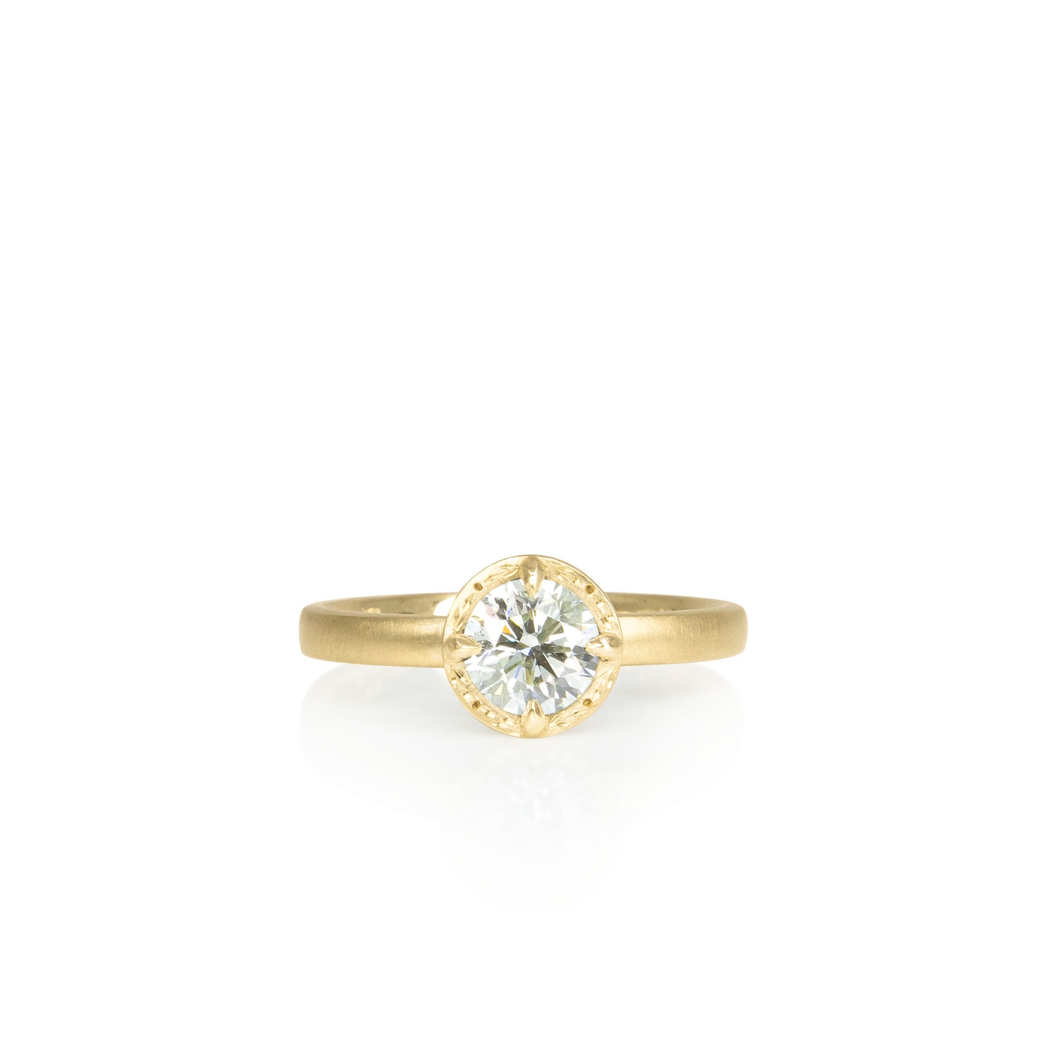 Round Stackable Ring - .71ct