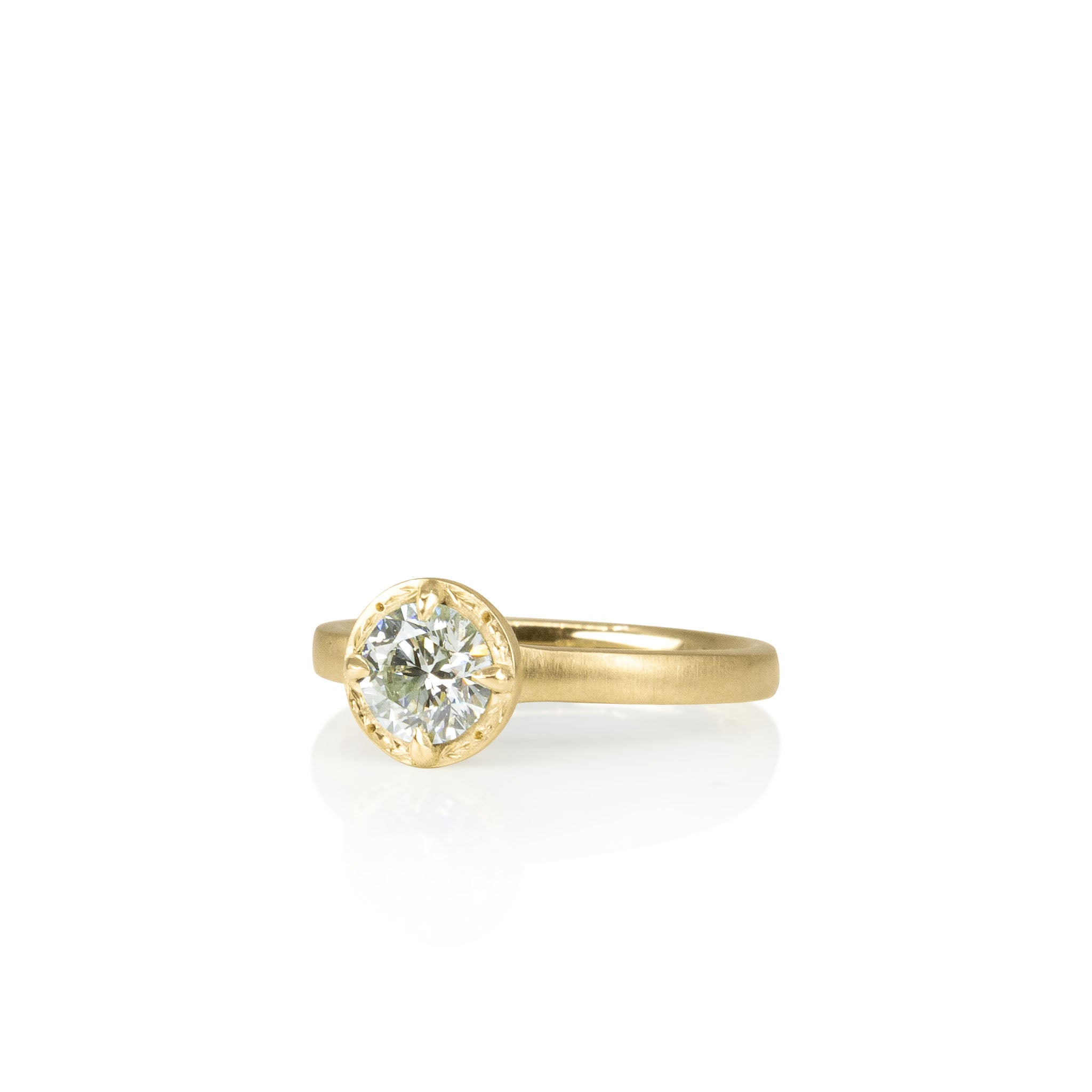 Round Stackable Ring - .71ct