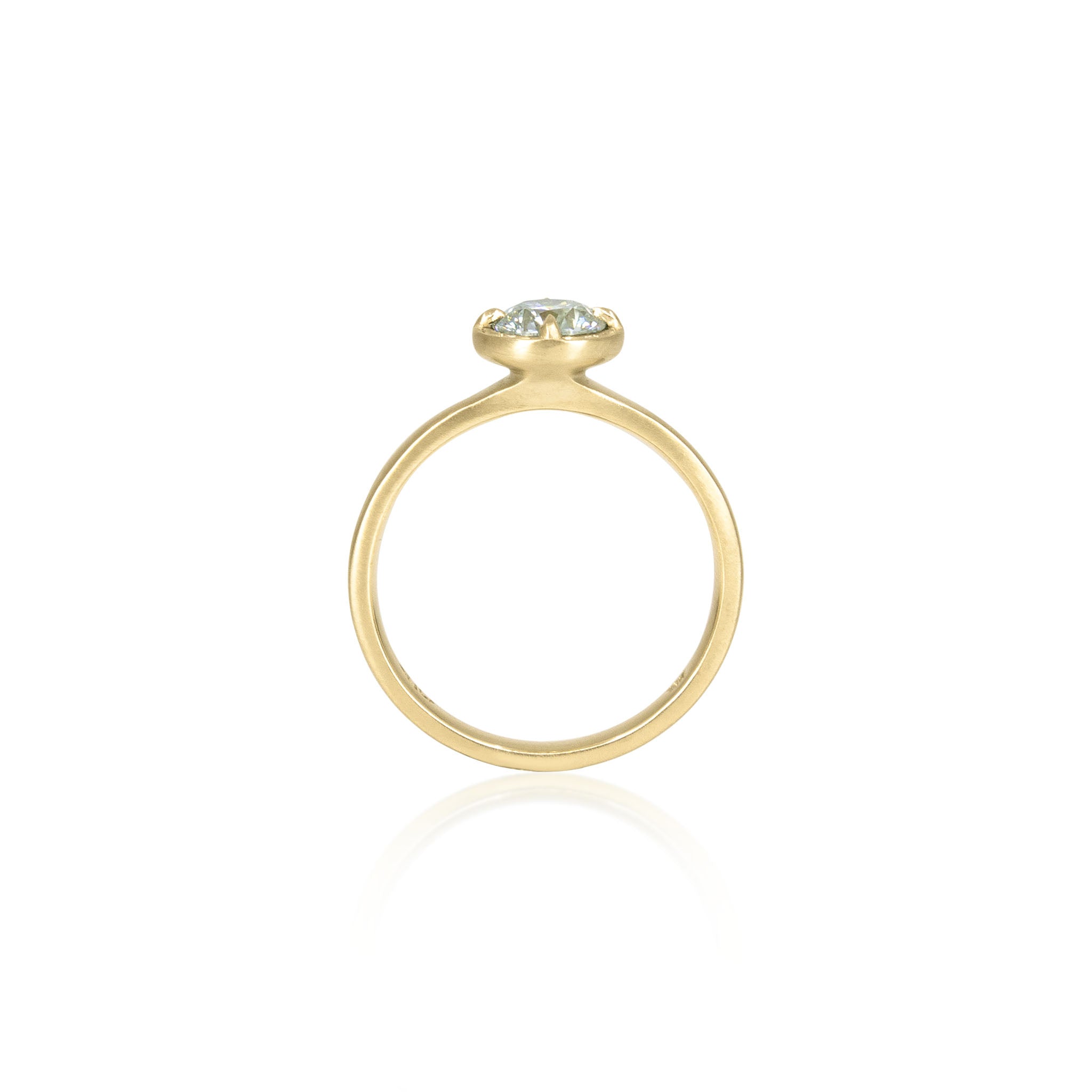 Round Stackable Ring - .71ct