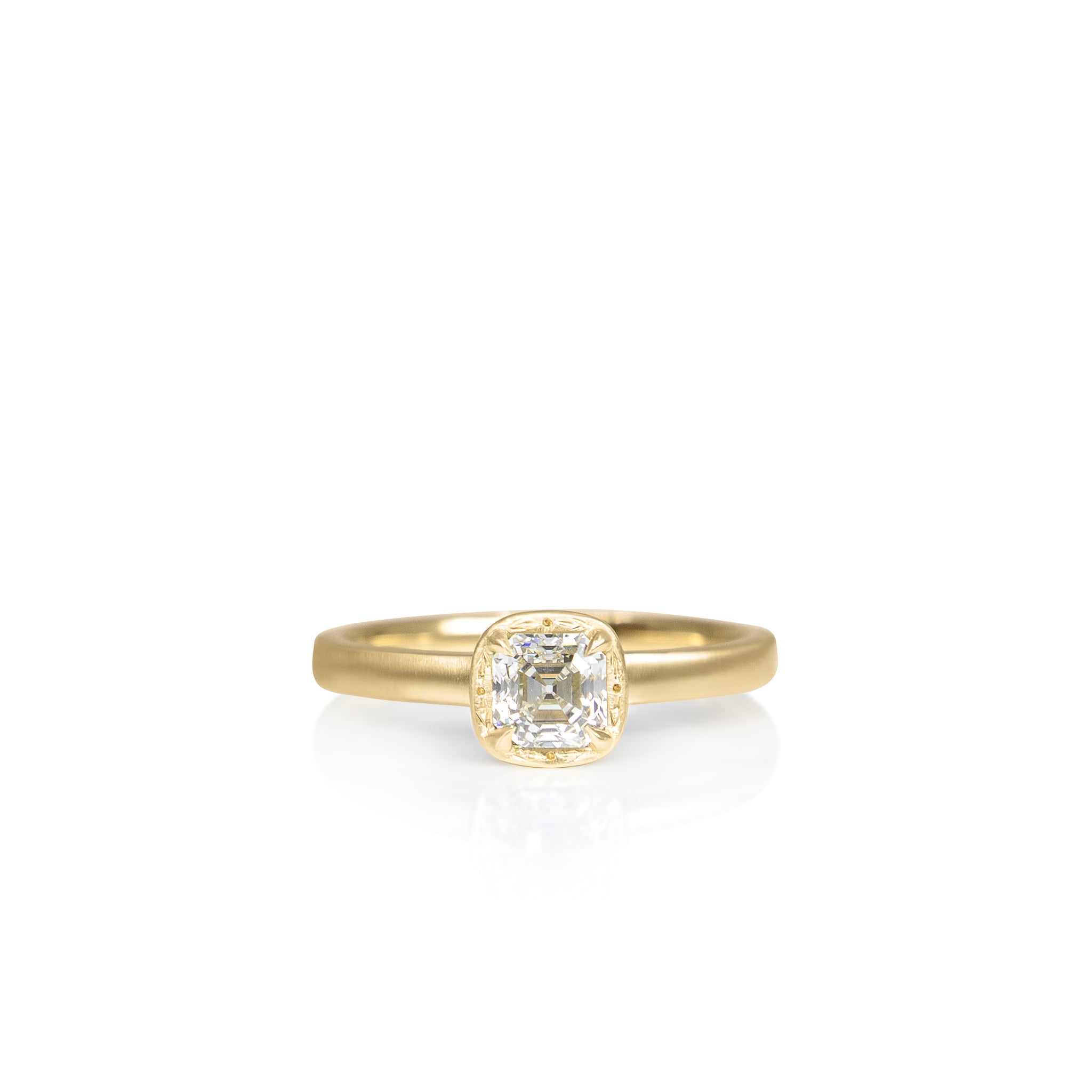 Step Cut Stackable Ring - 0.60ct