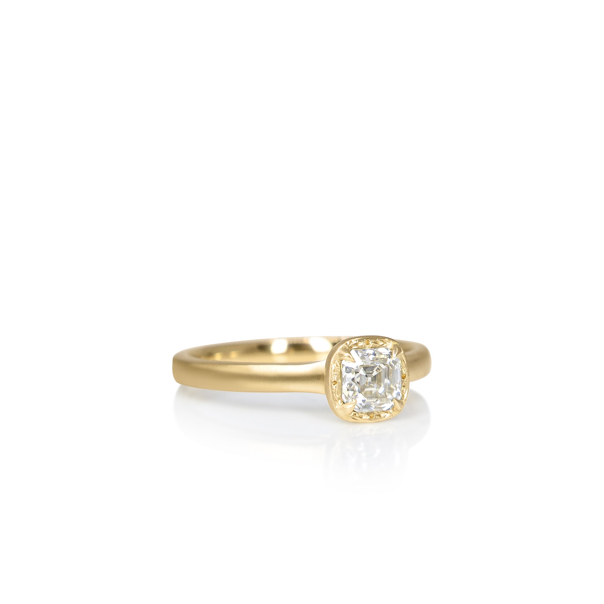Step Cut Stackable Ring - 0.60ct