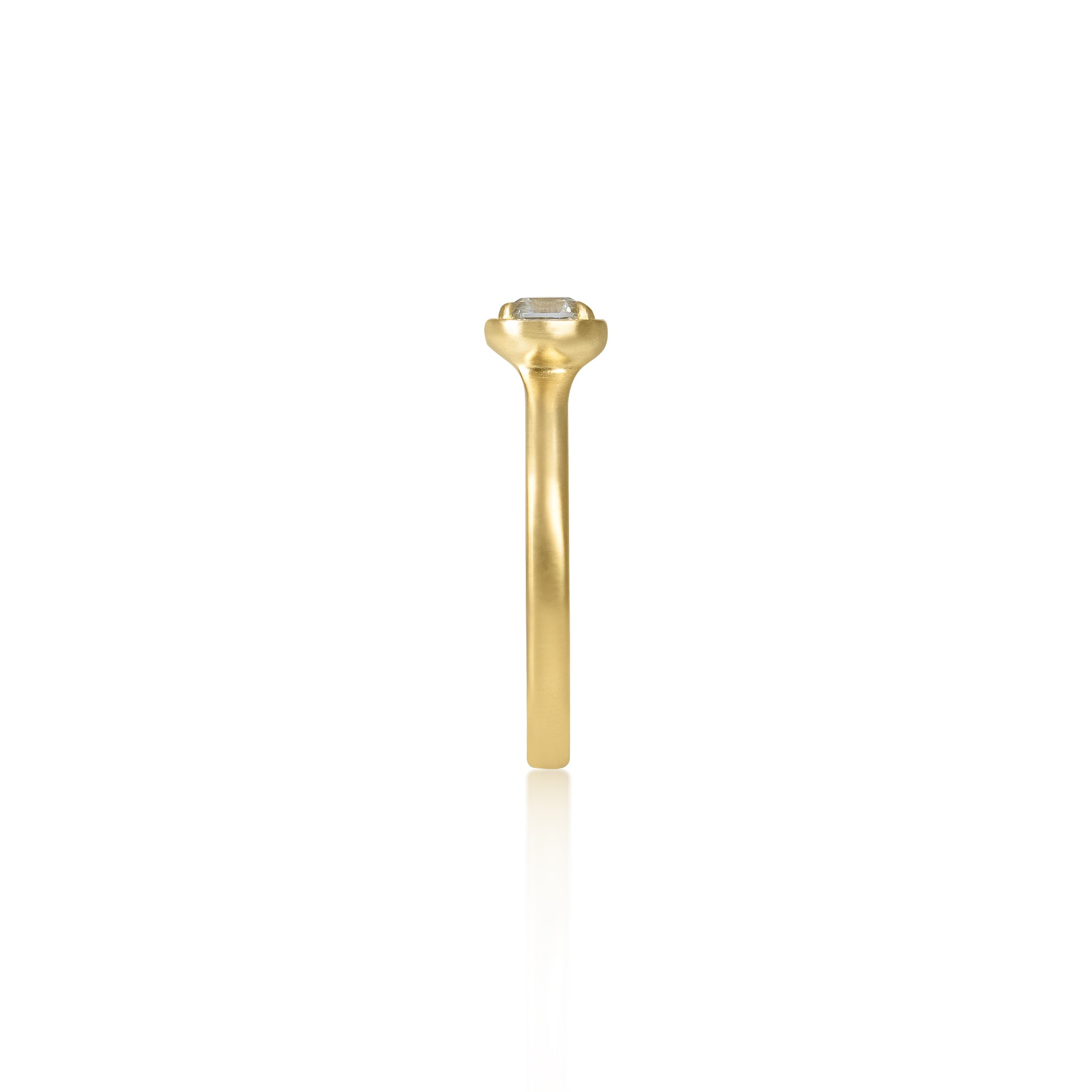 Step Cut Stackable Ring - 0.60ct