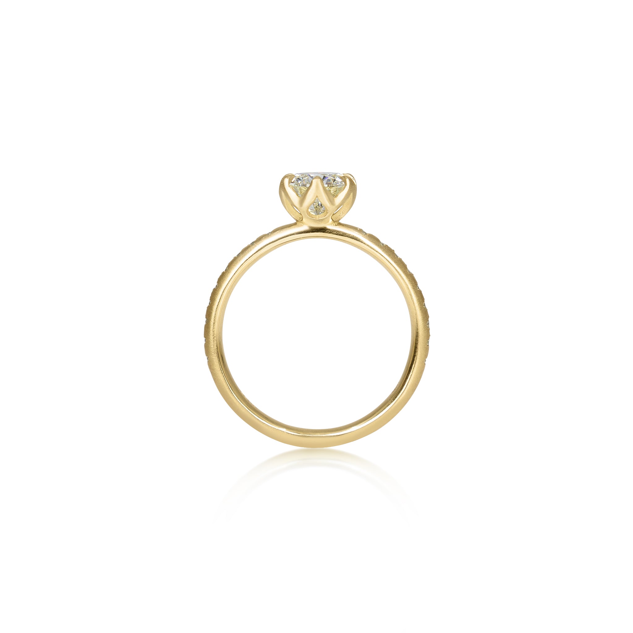 Diamond Honeycomb Ring