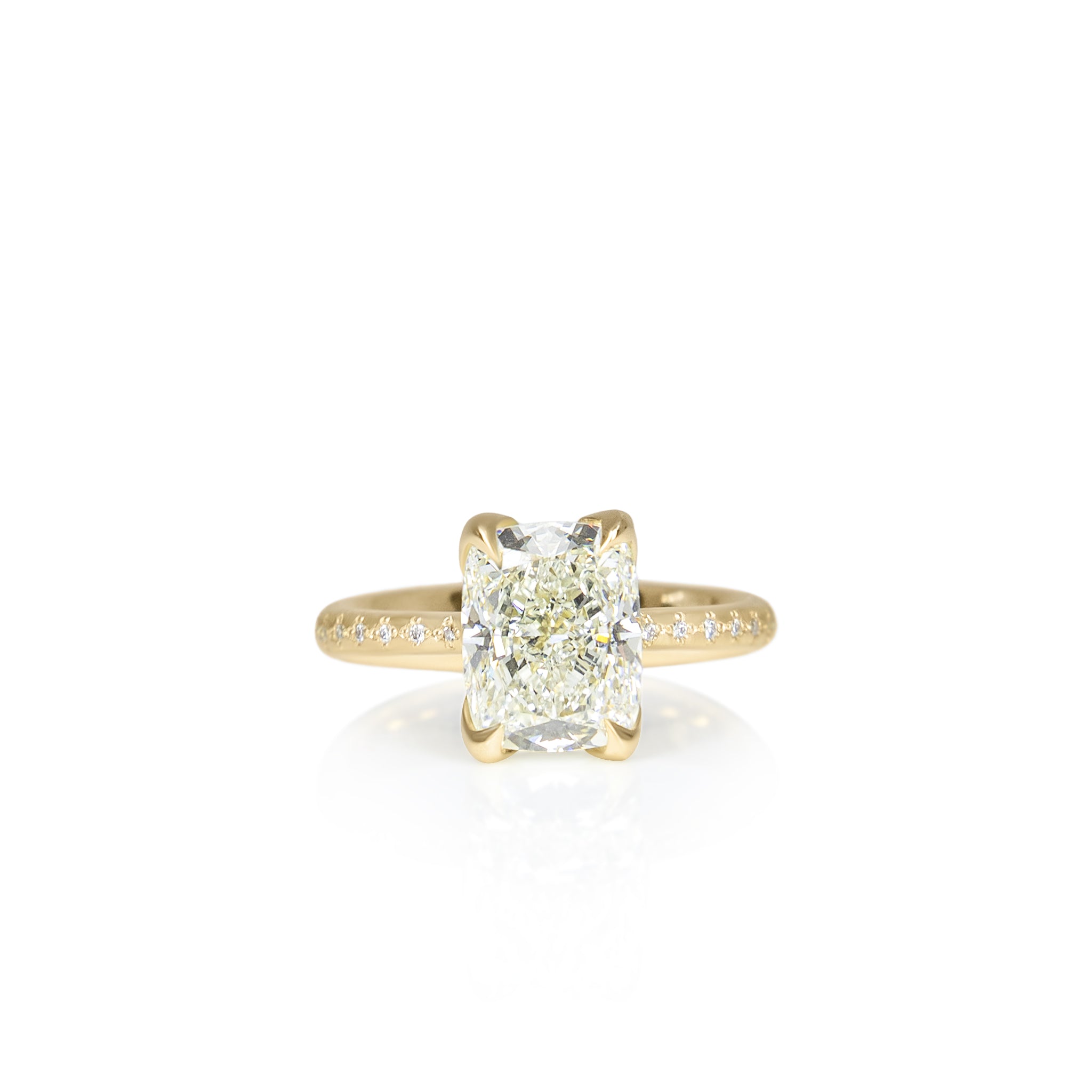 Cushion Rosehip Ring - 3.00ct