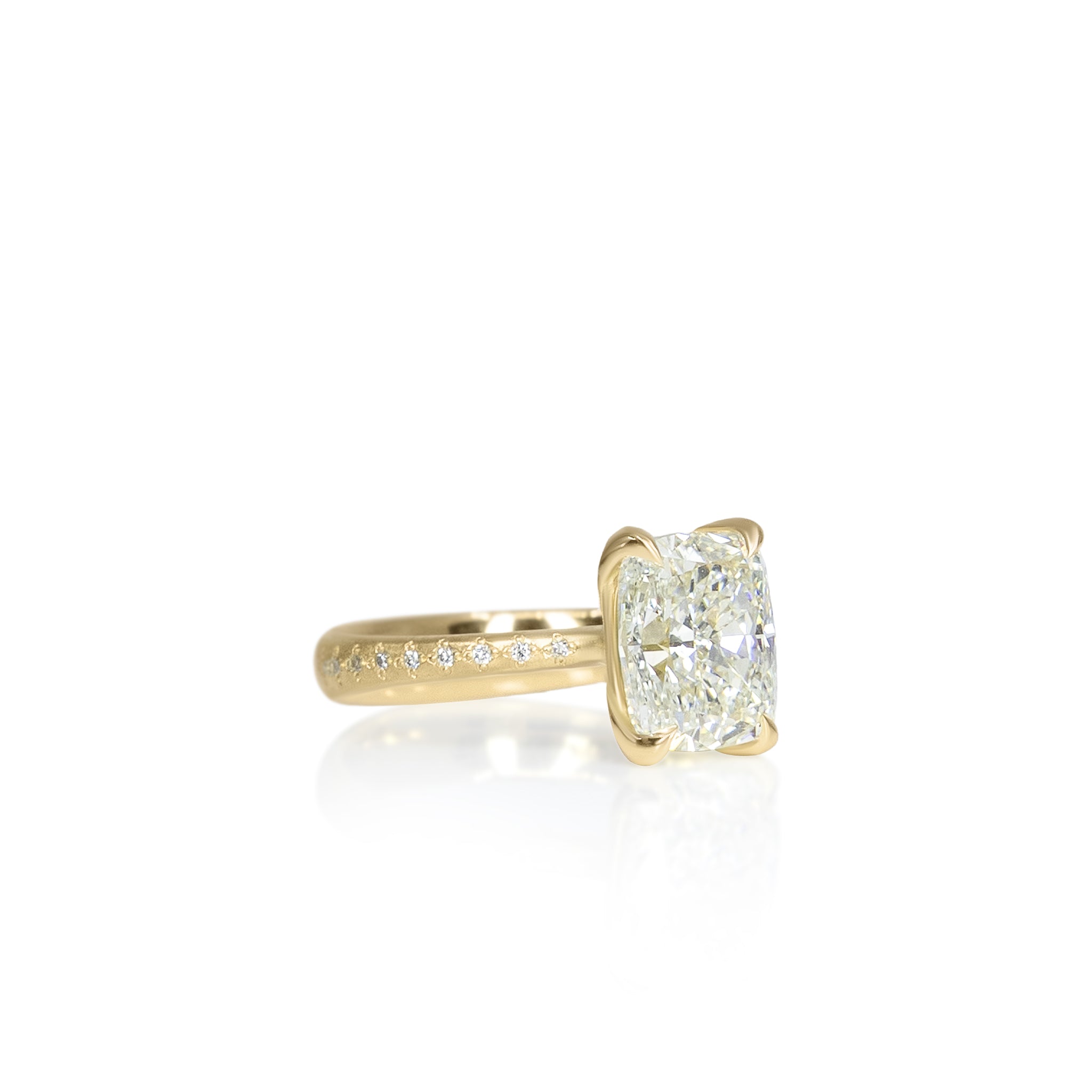 Cushion Rosehip Ring - 3.00ct