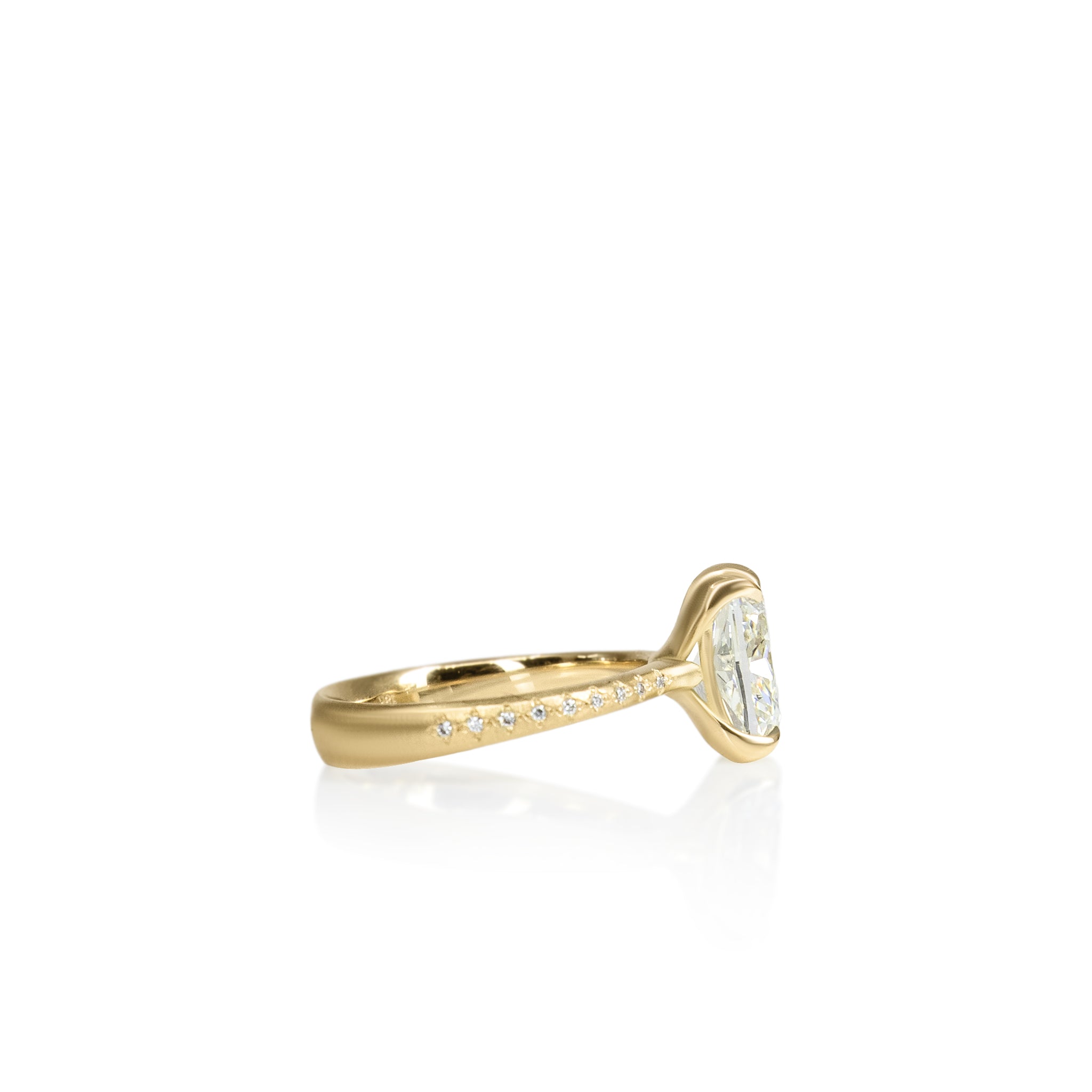 Cushion Rosehip Ring - 3.00ct