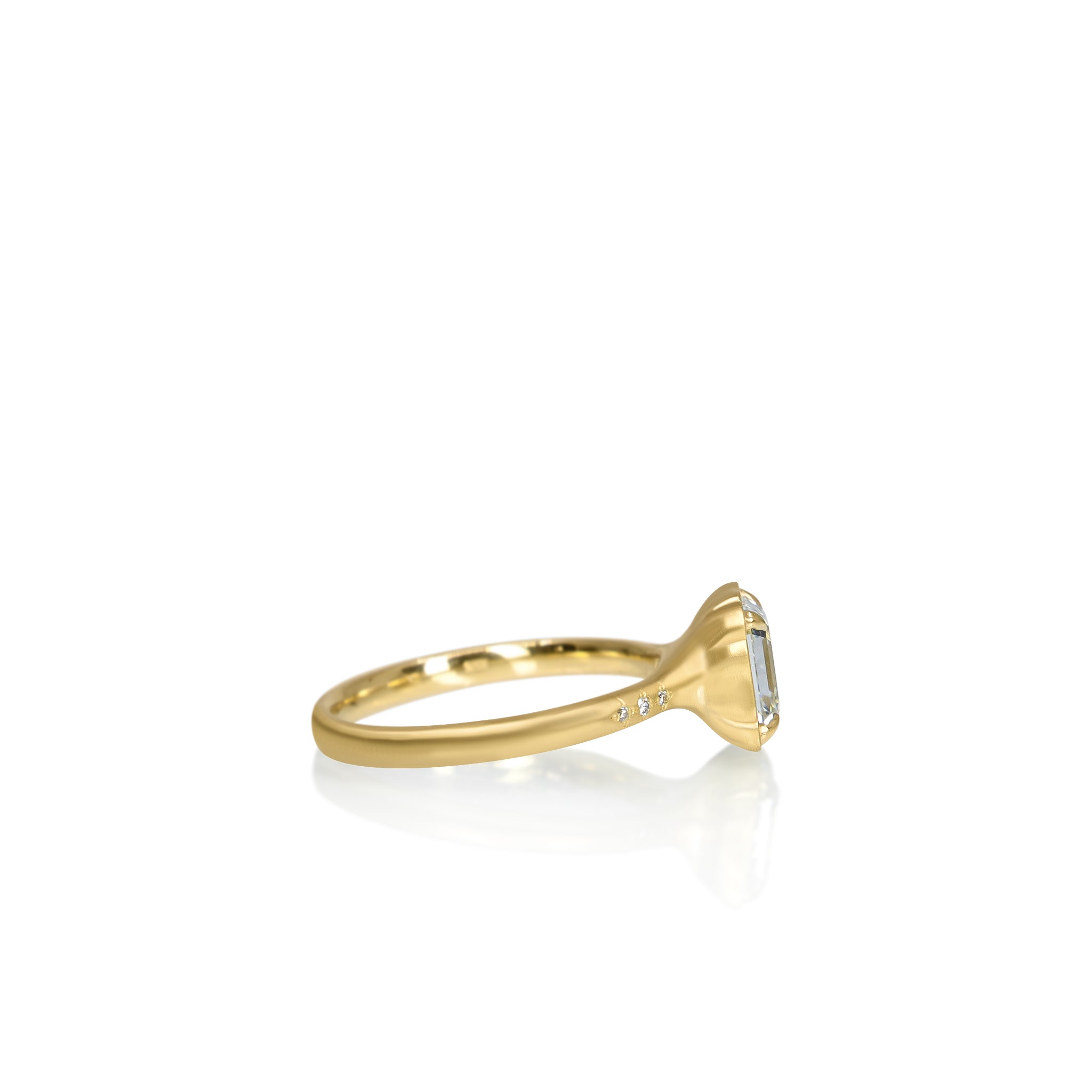 Asscher Cut Stillwater Ring - 1.76ct