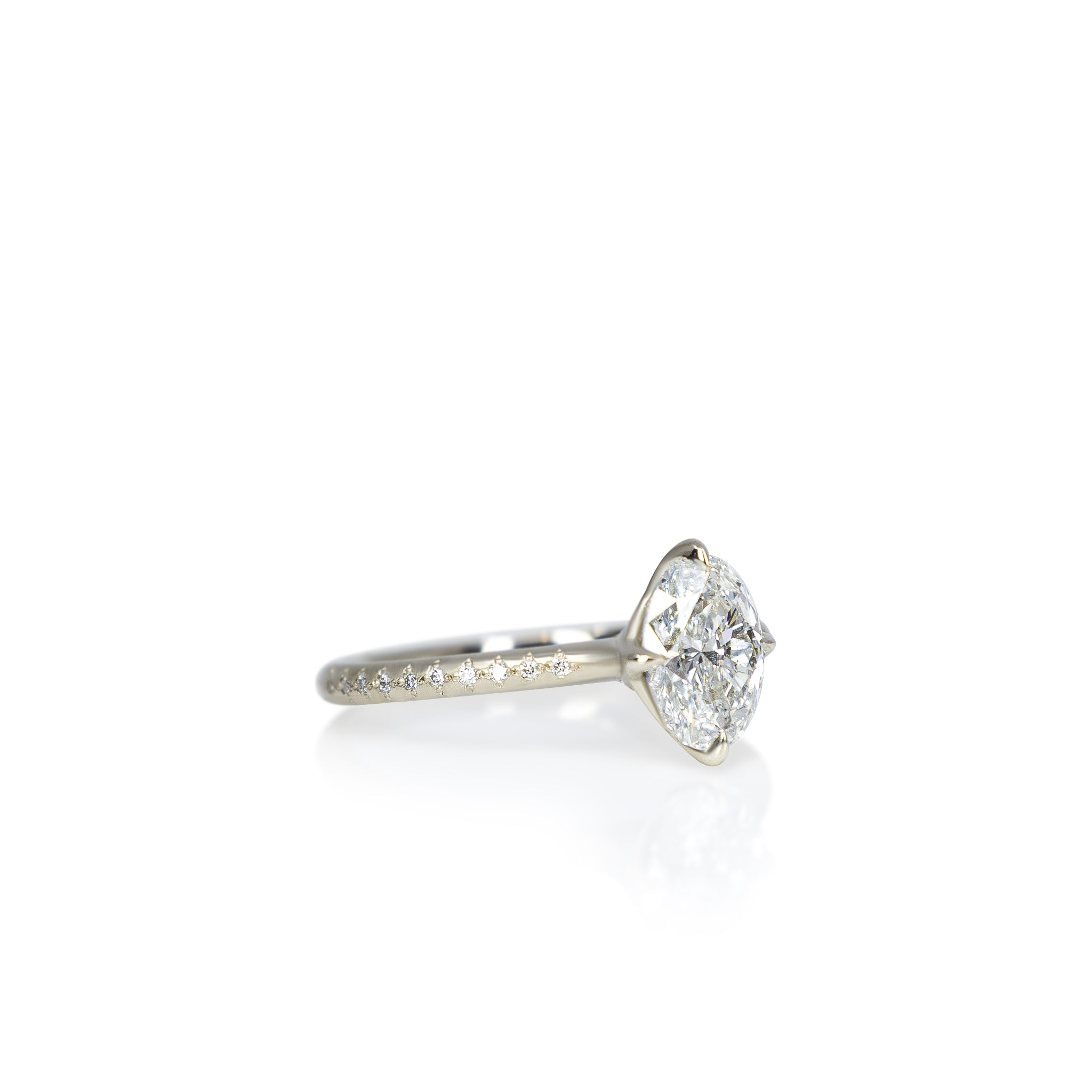 Oval Rosehip Ring - 1.20ct