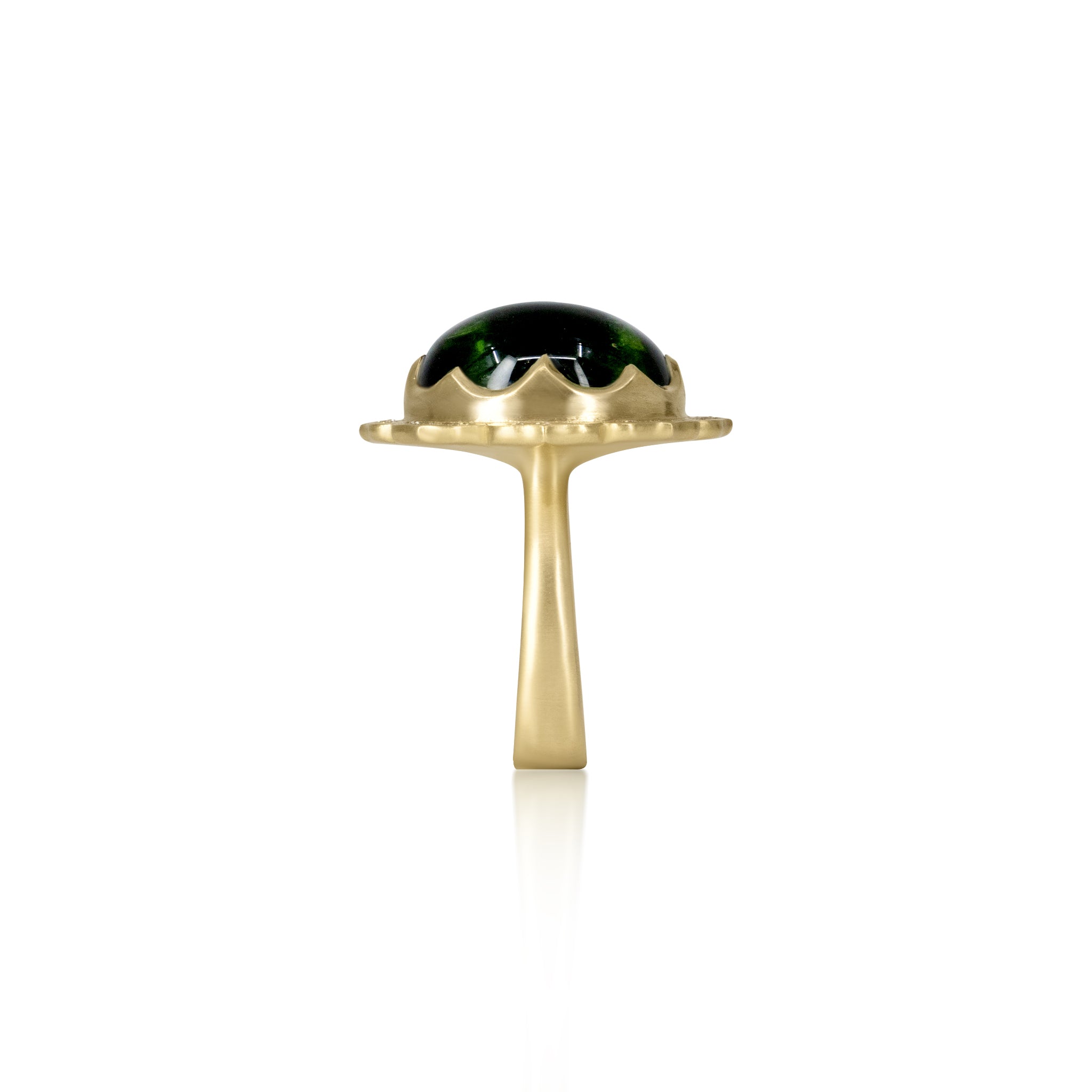 Tourmaline Crown Cocktail Ring