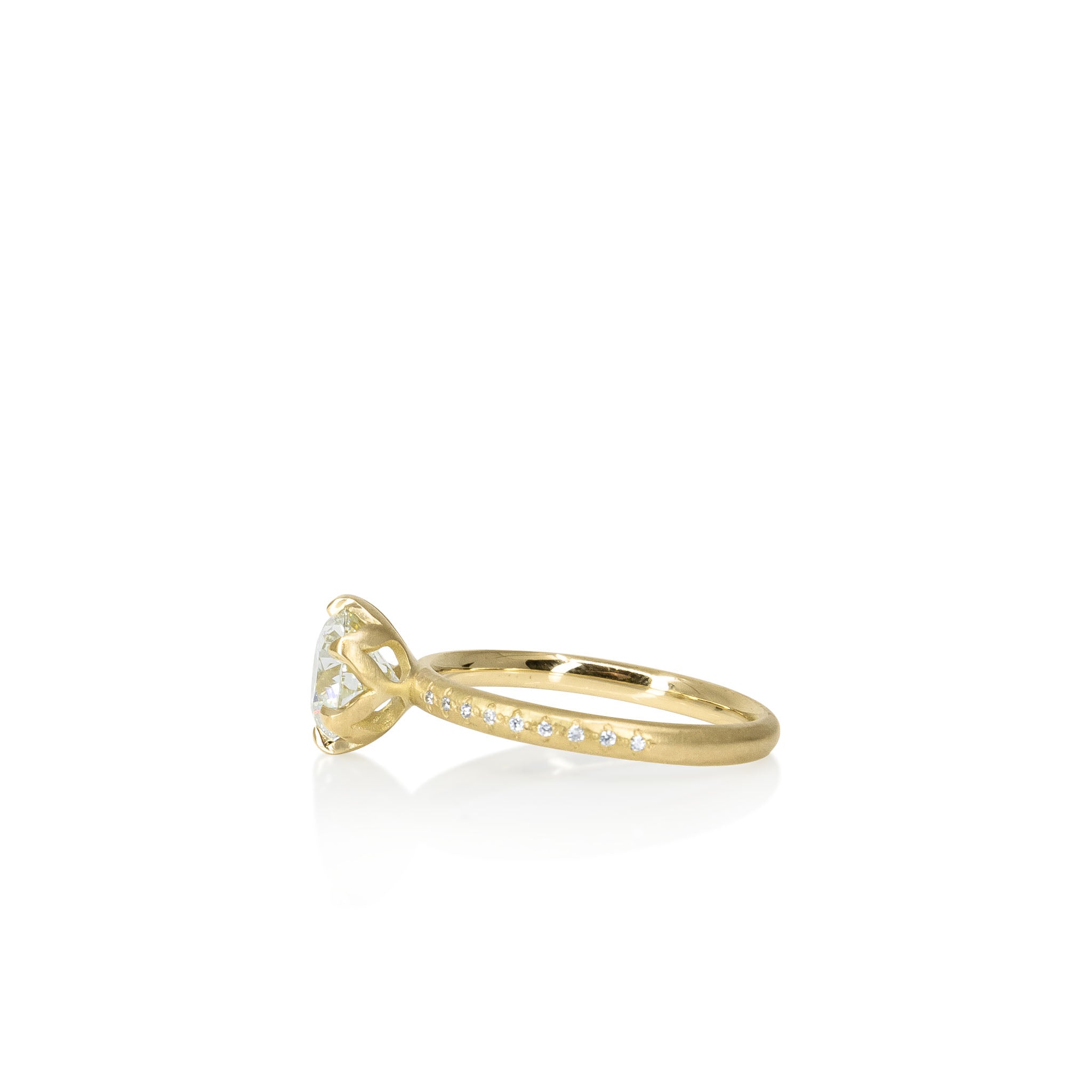 Round Honeycomb Ring - 1.50ct