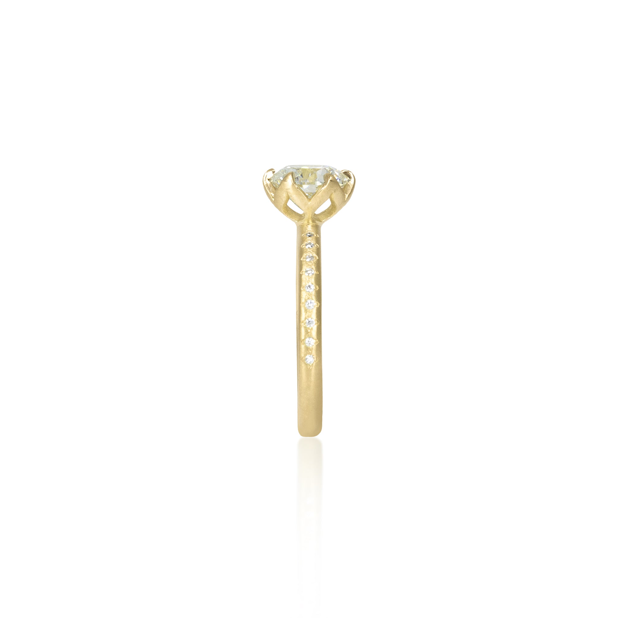 Round Honeycomb Ring - 1.50ct