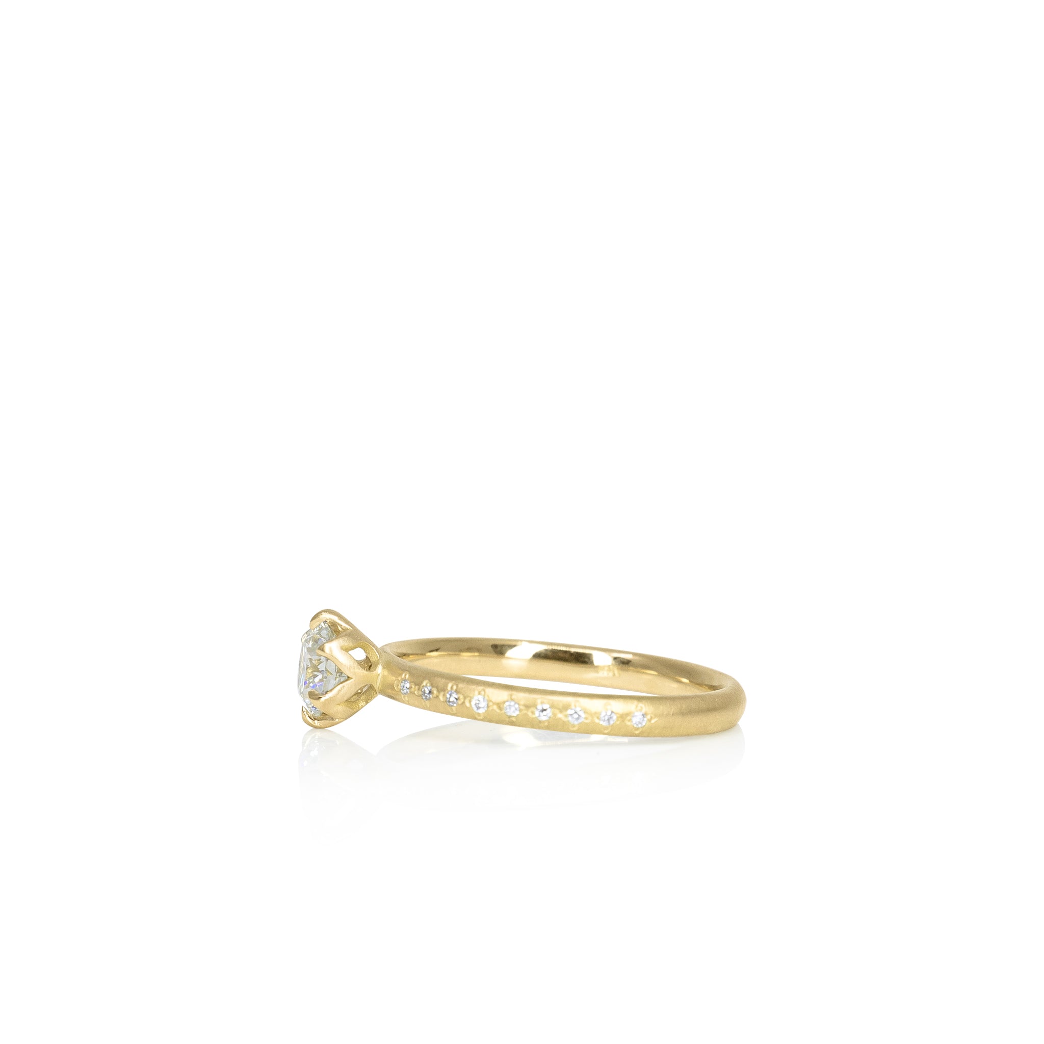 Round Honeycomb Ring - .50ct
