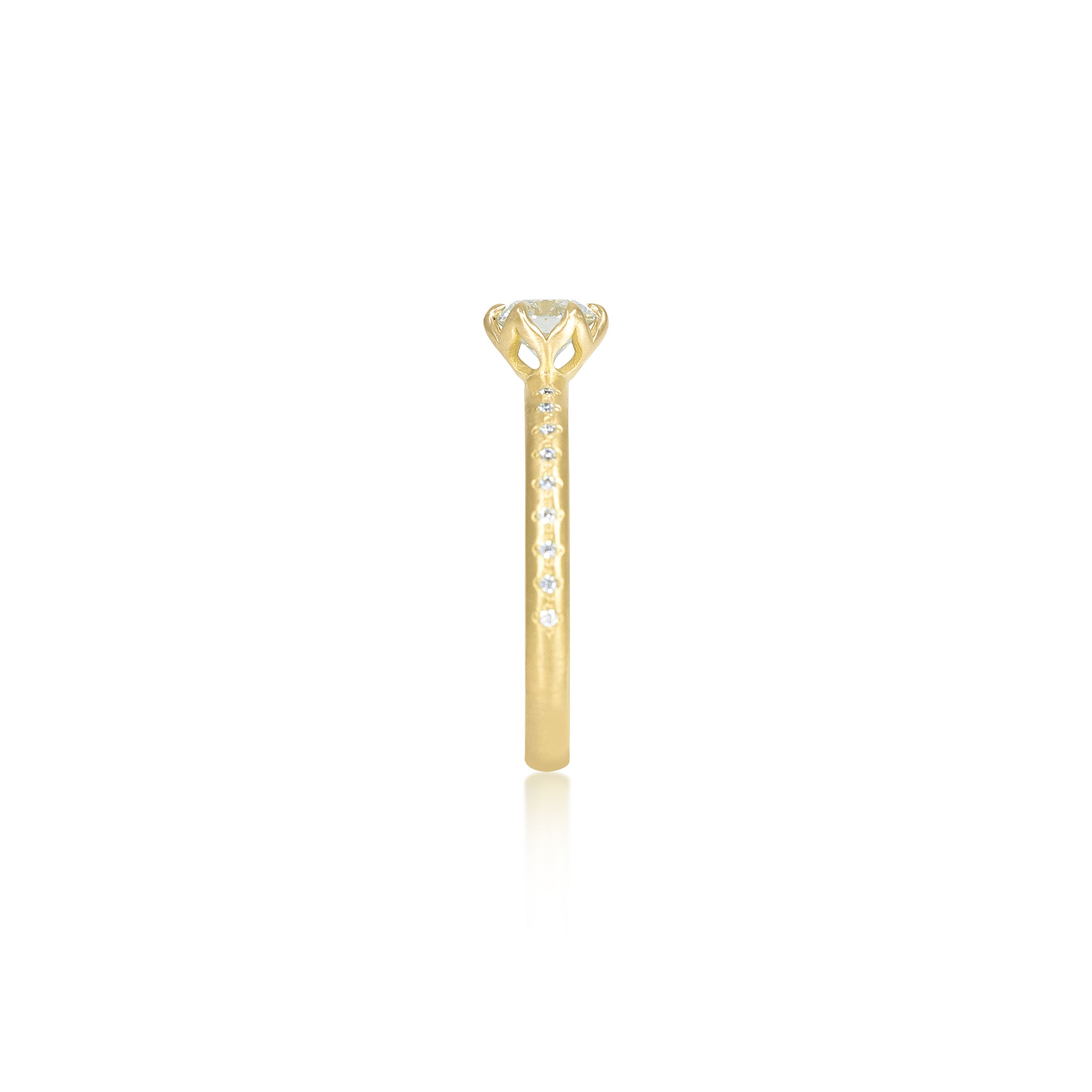 Round Honeycomb Ring - .50ct