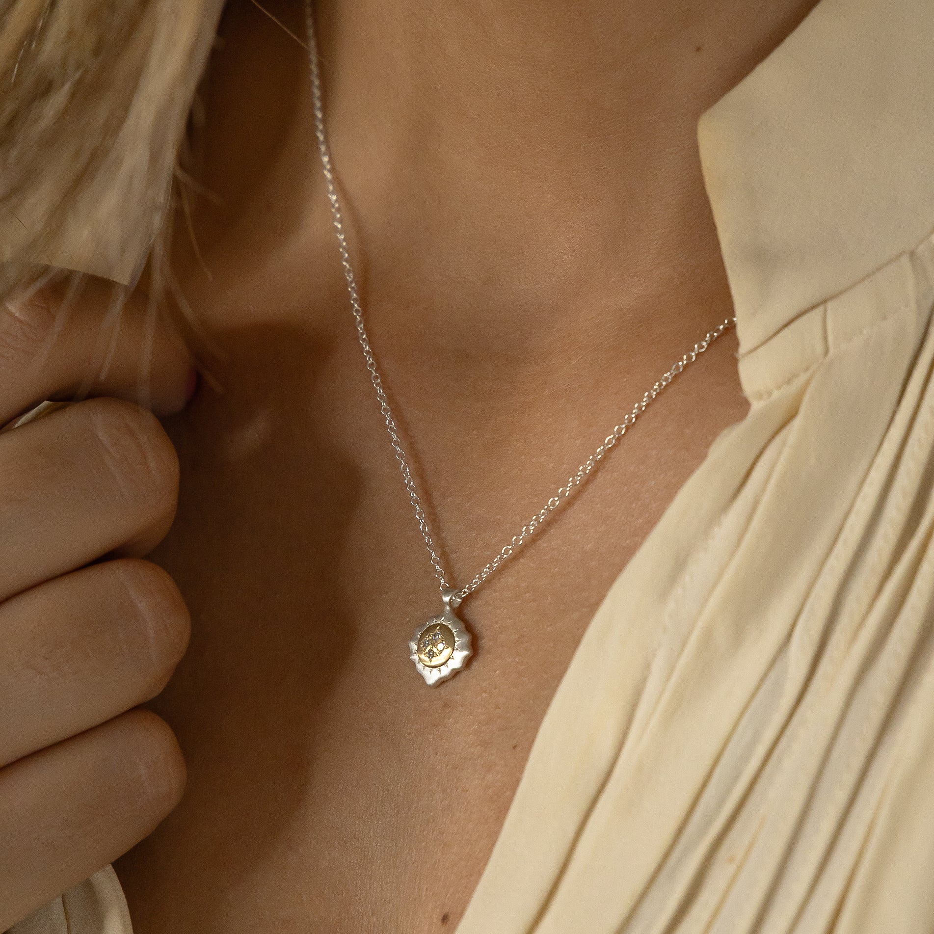 East & West Charm Pendant