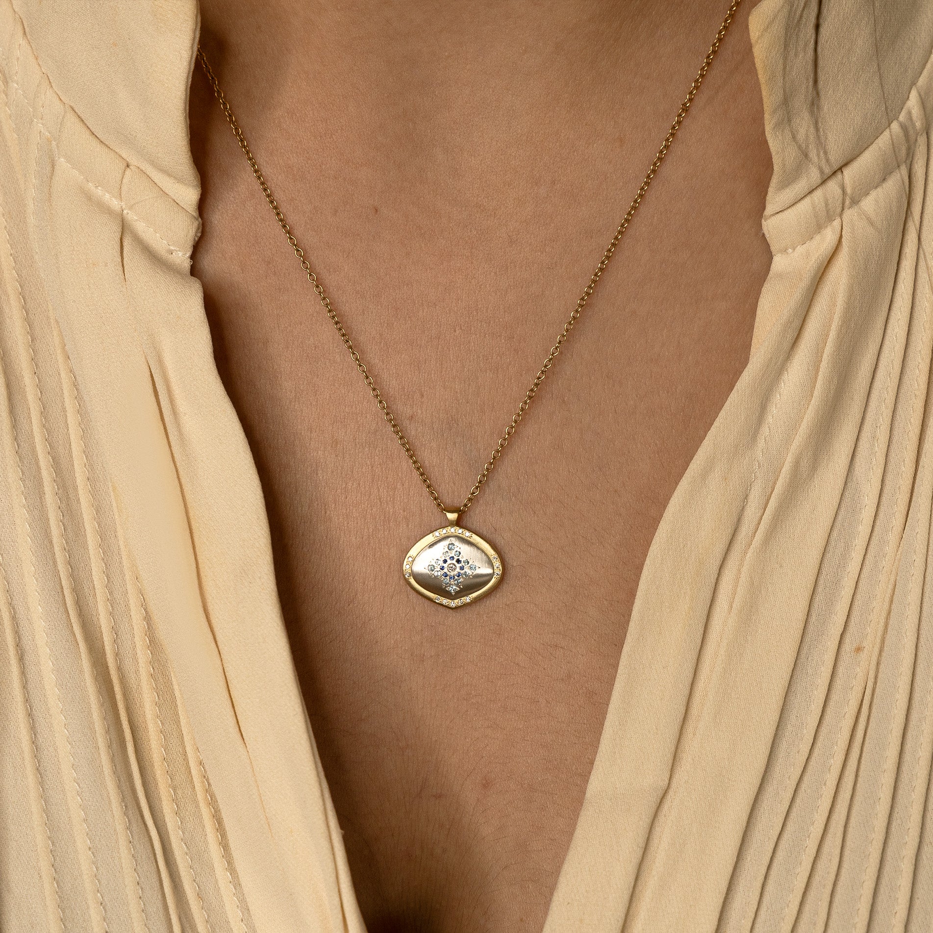 Harmony Flame Drop Pendant