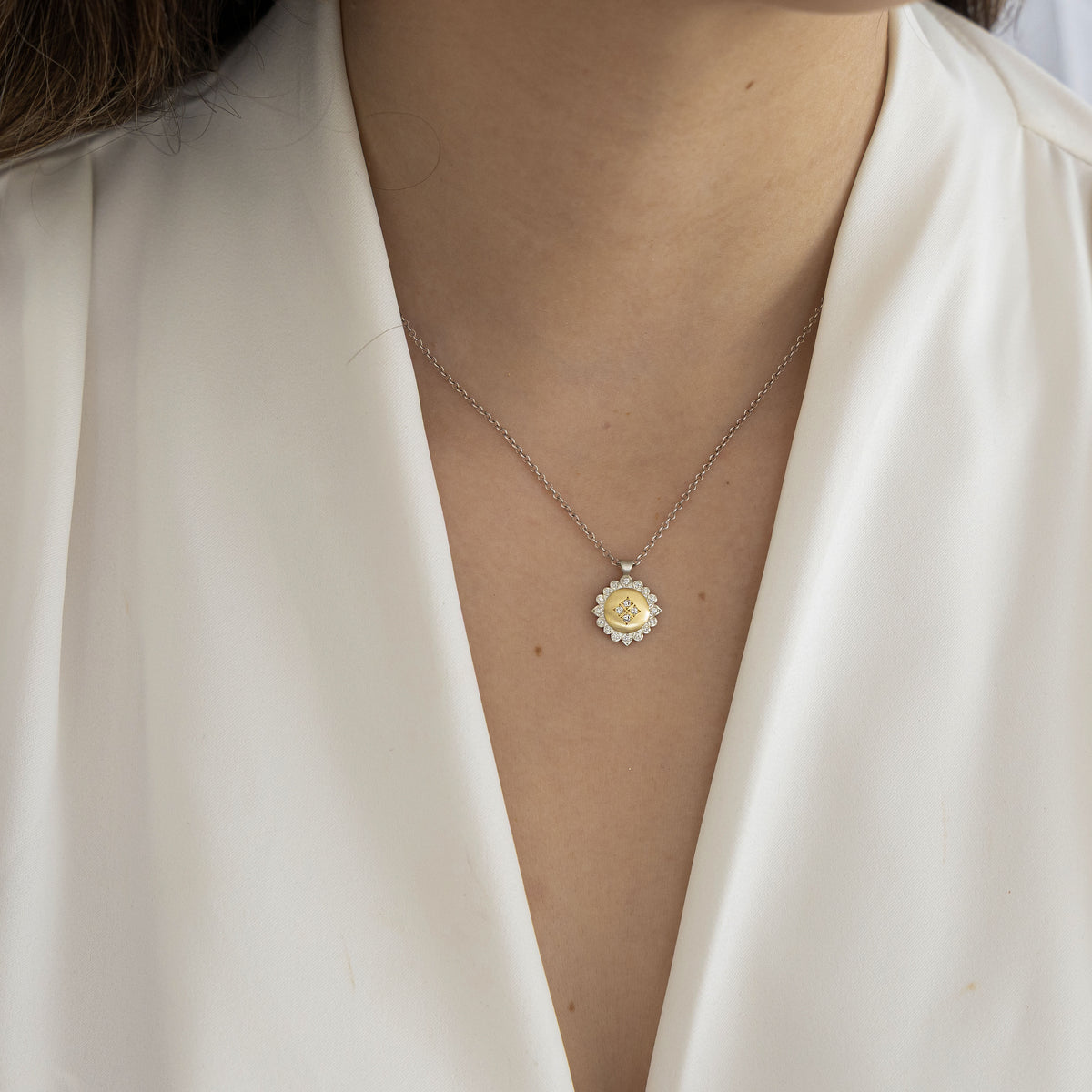Four Star Flame Pendant