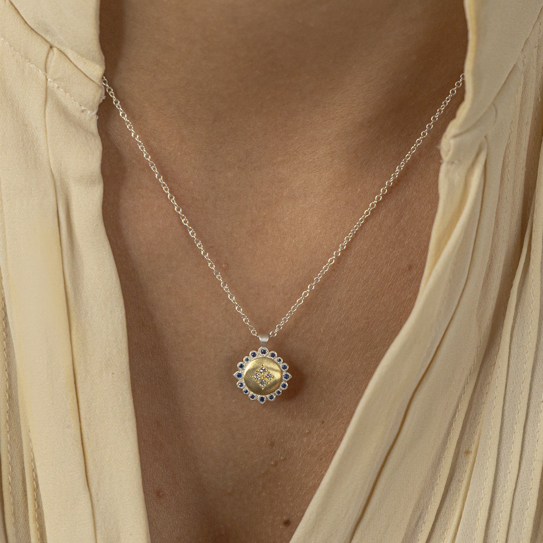 Four Star Flame Pendant