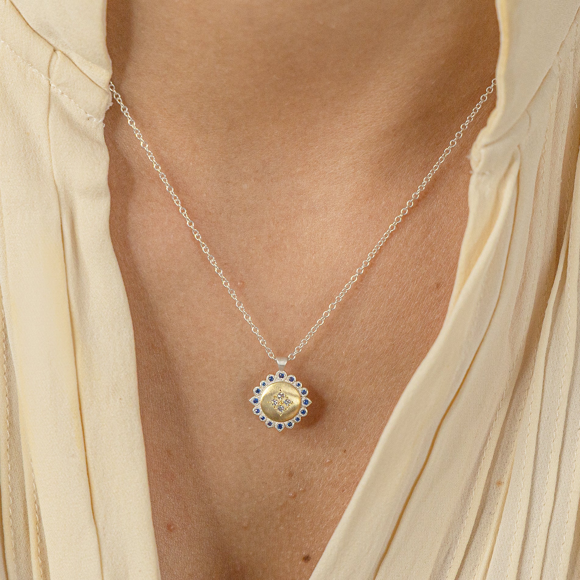 Four Star Flame Pendant