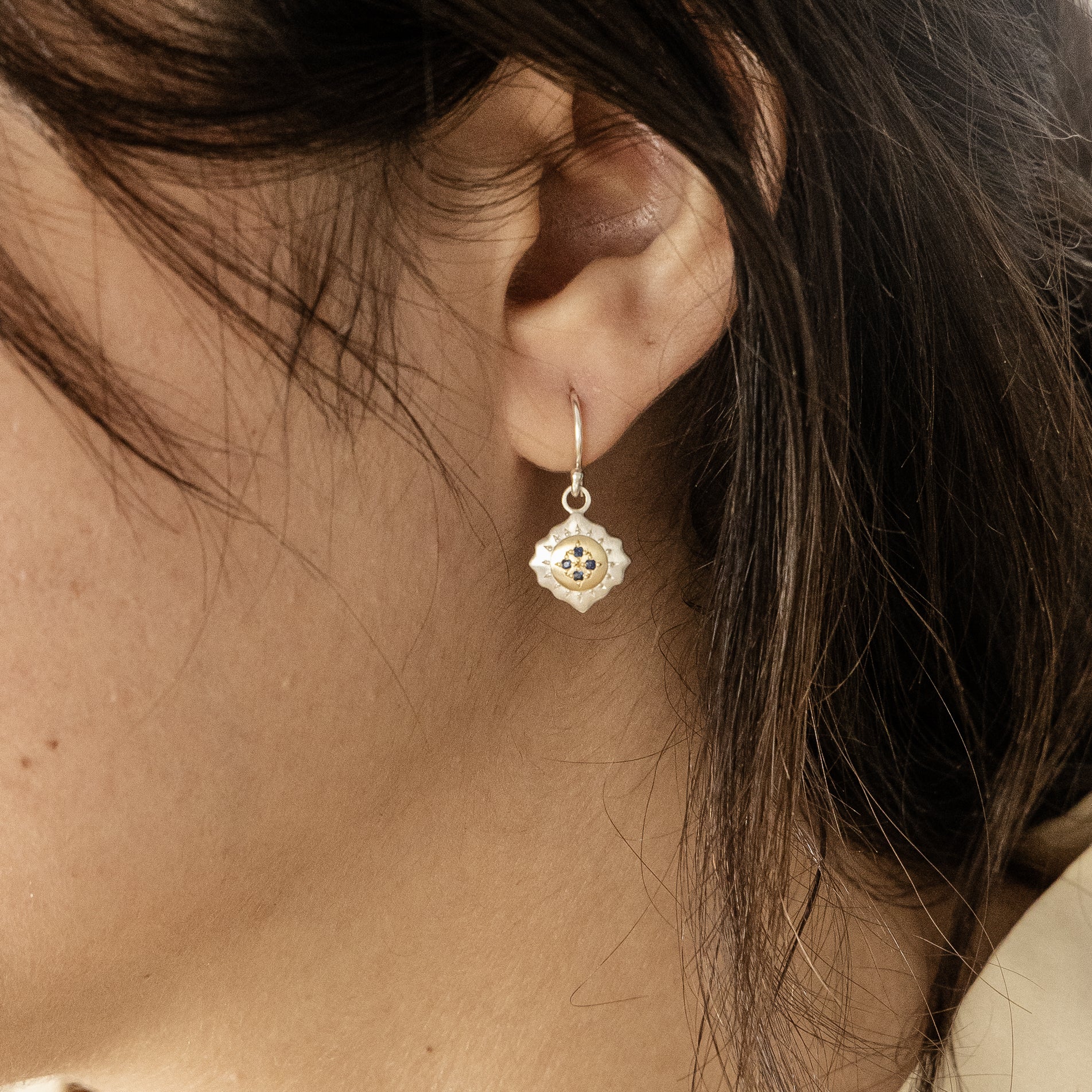 East & West Earrings