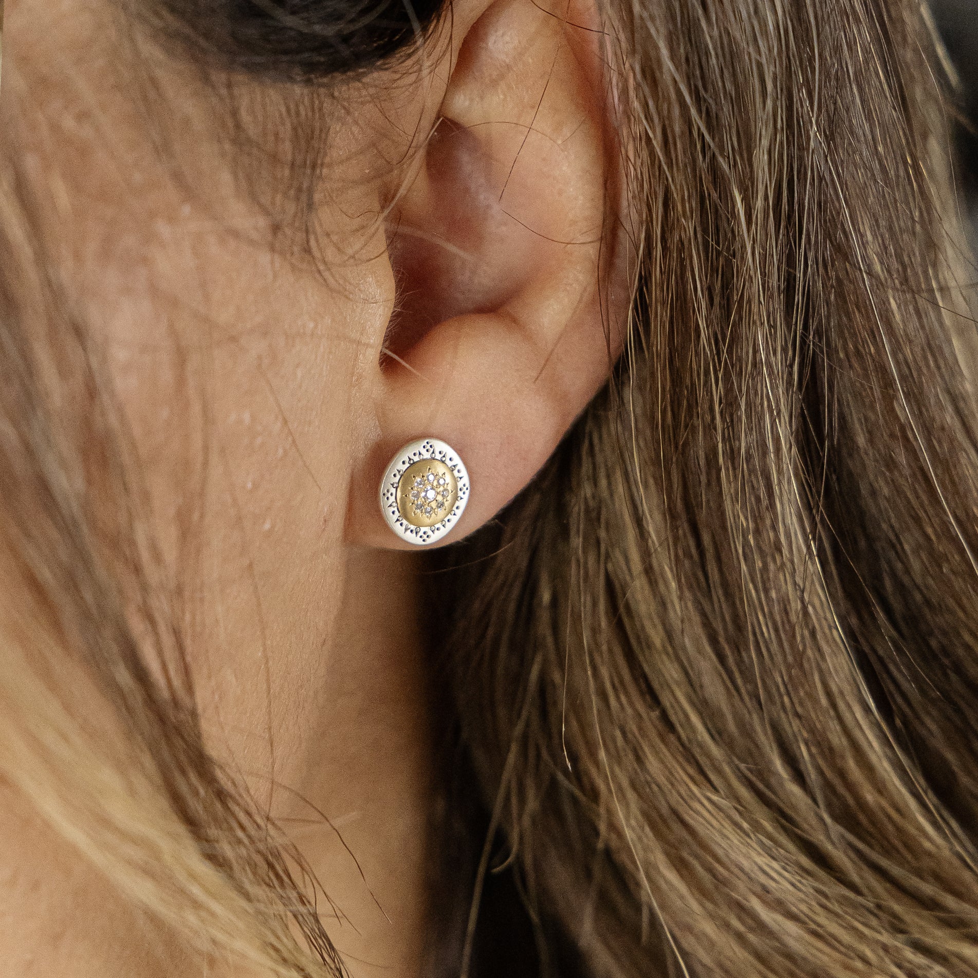 Seeds of Harmony Charm Studs