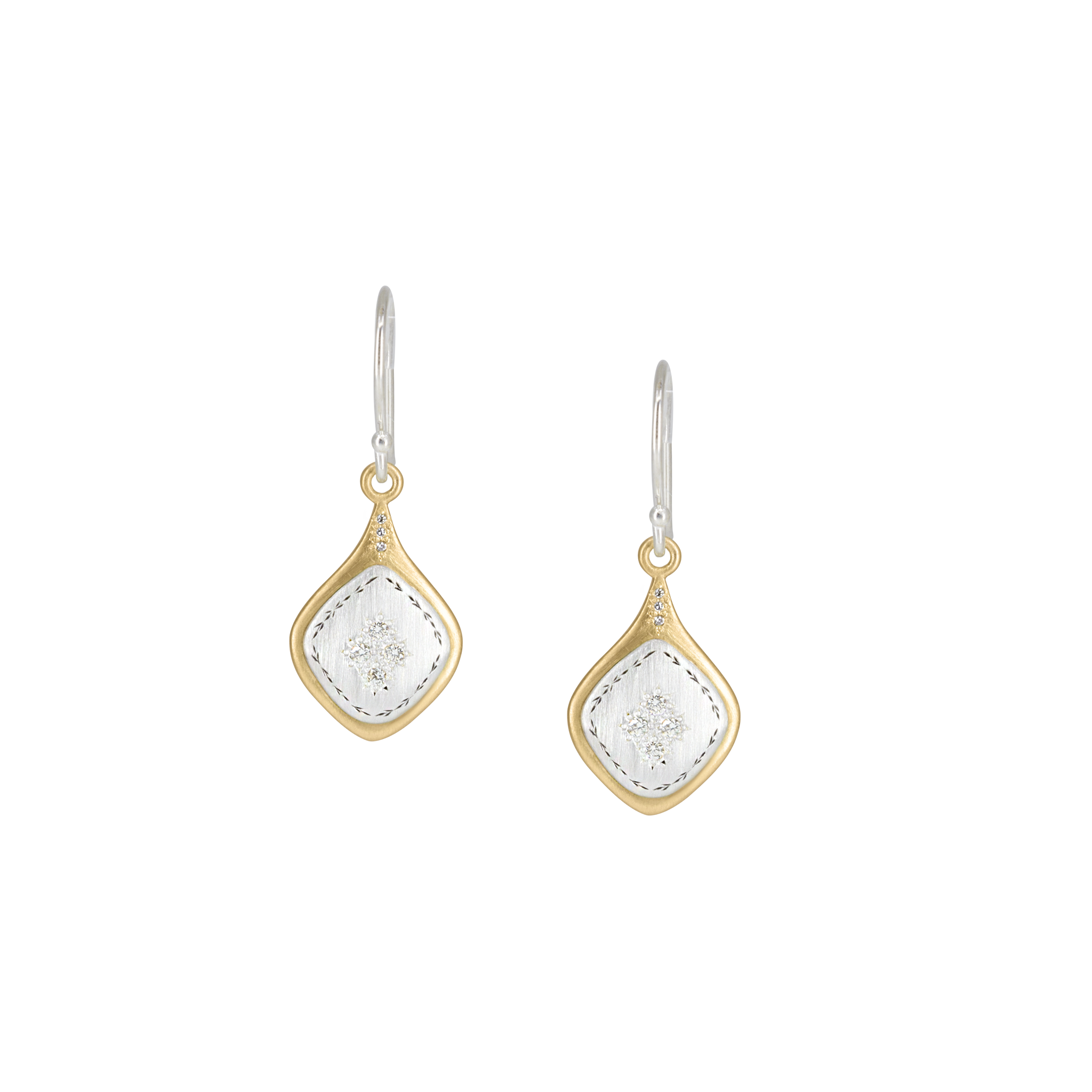 Two Tone Harmony Earrings