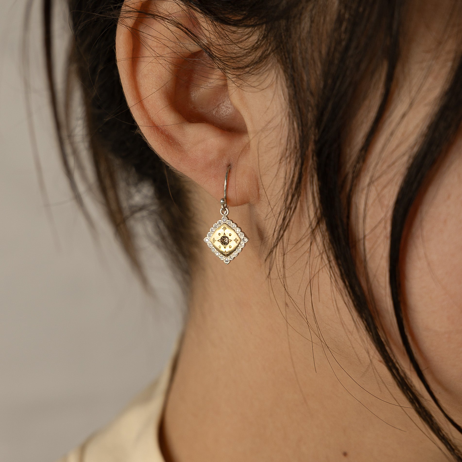 Golden Embers Earrings