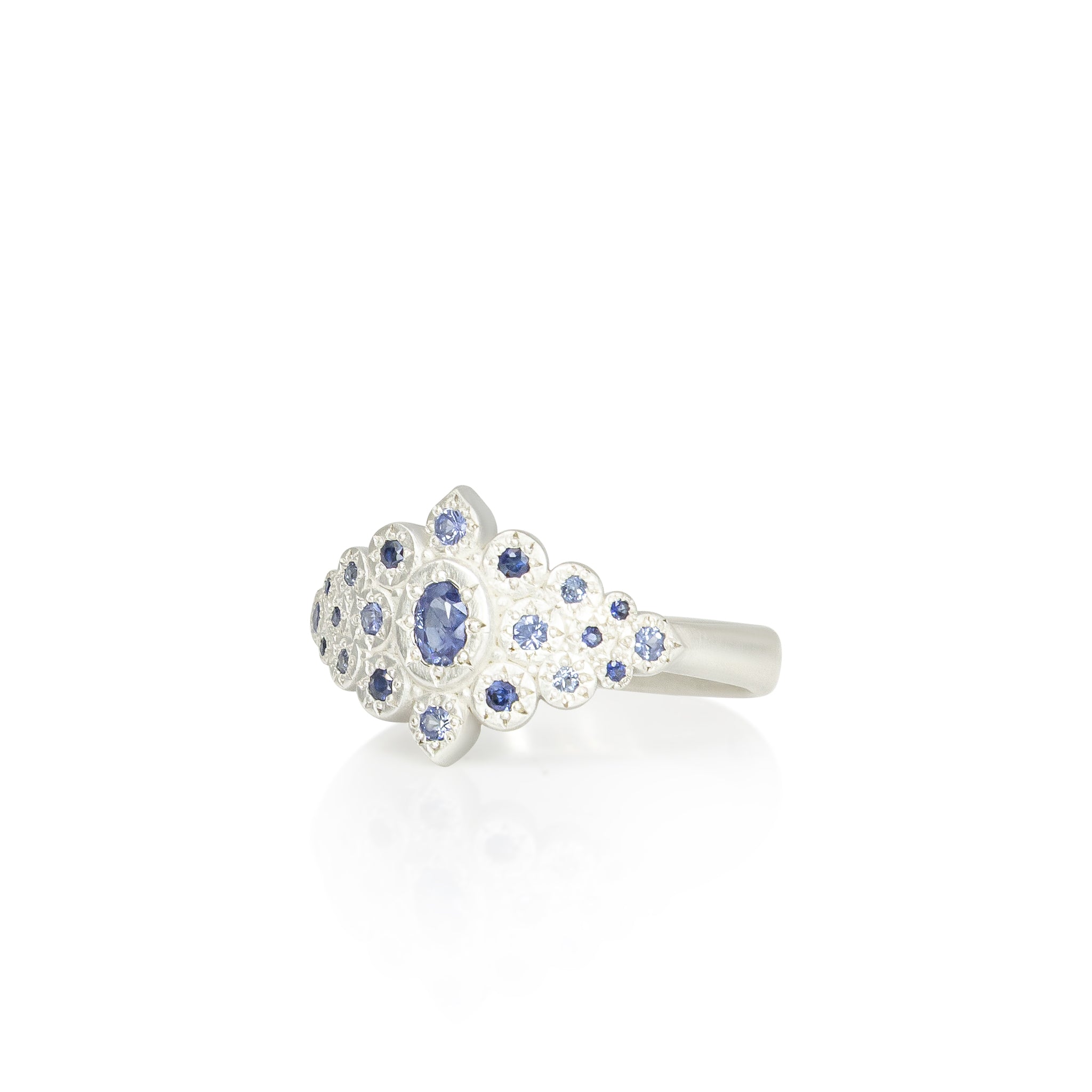 Midnight Flame Ring