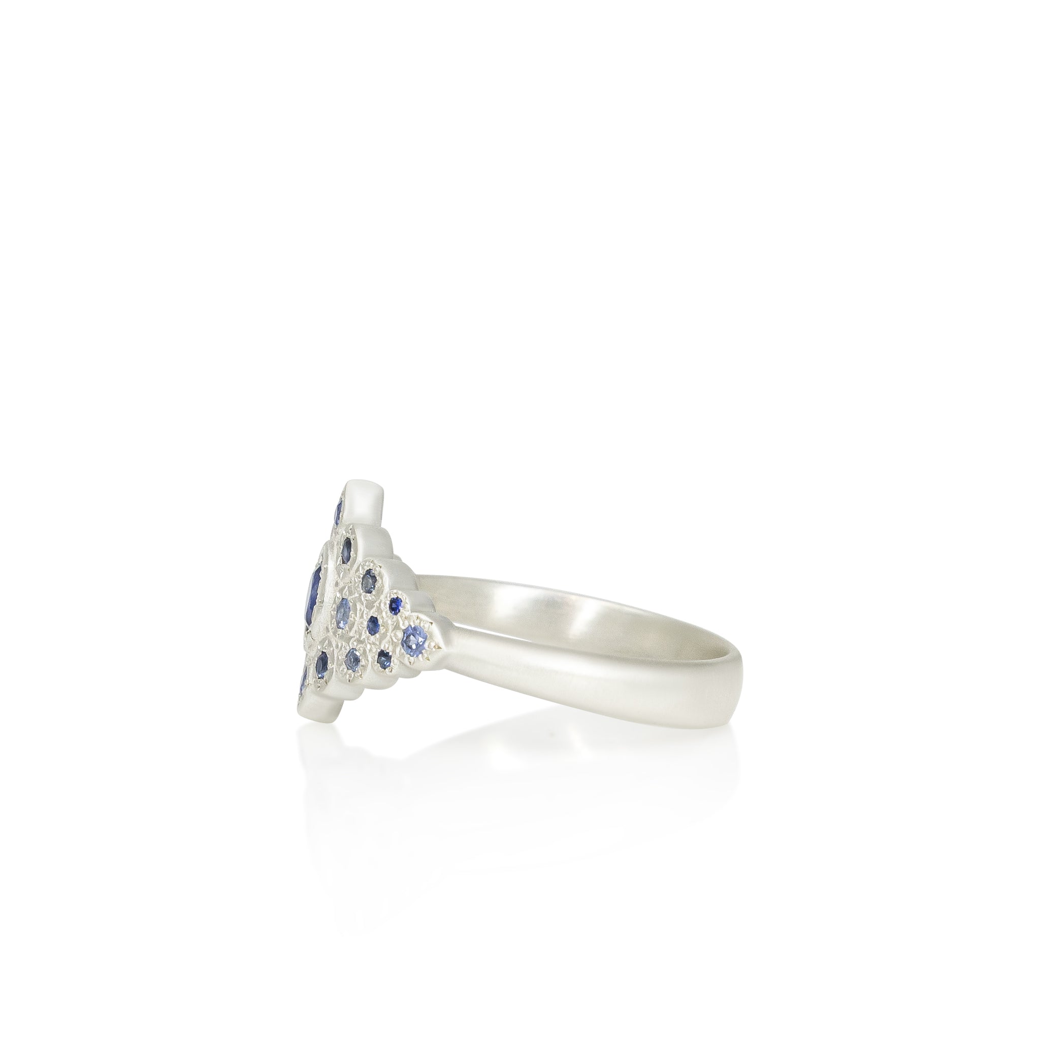 Midnight Flame Ring